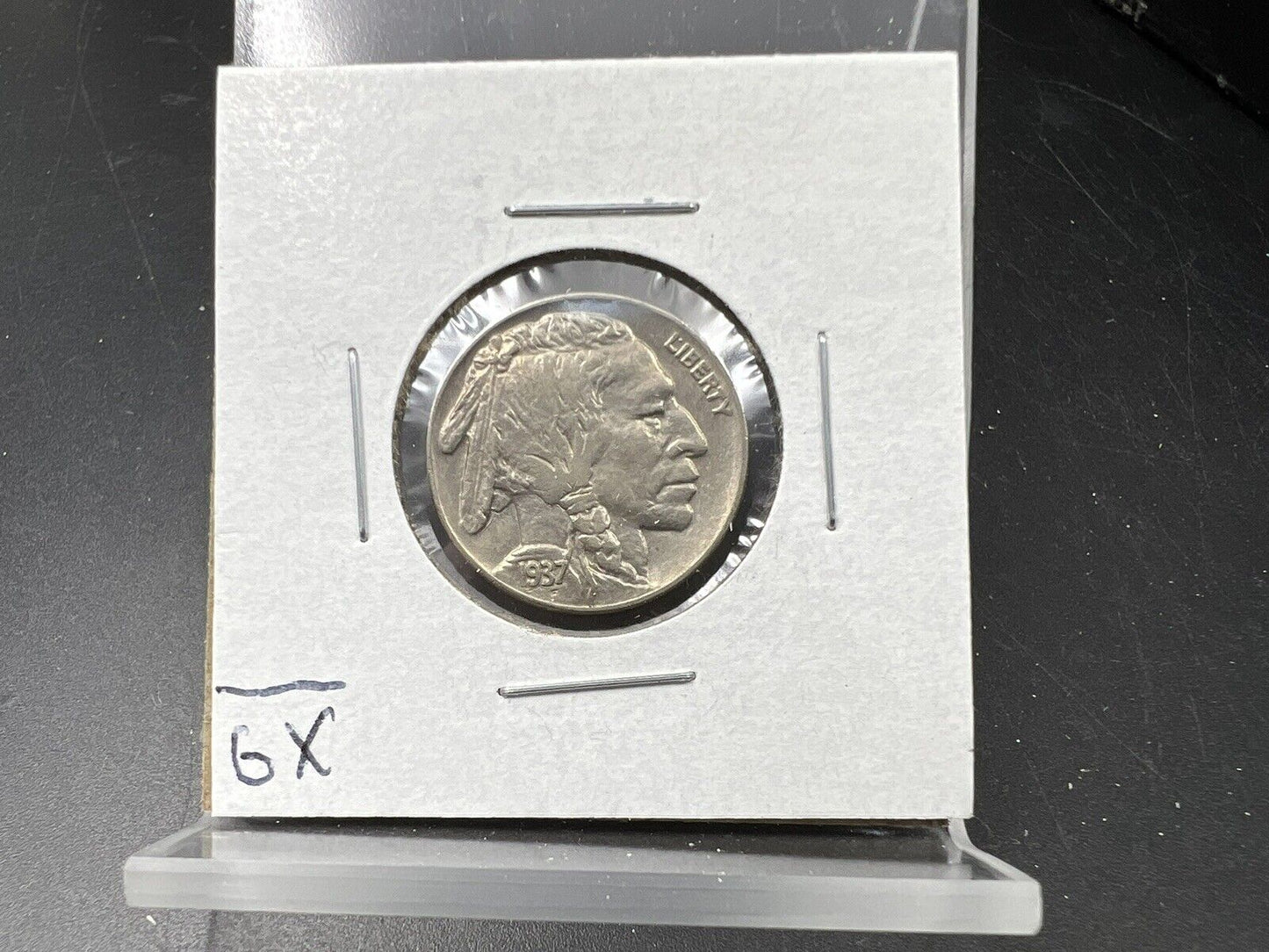 1937 P Buffalo Indian Head Nickel 5c Coin AU About UNC