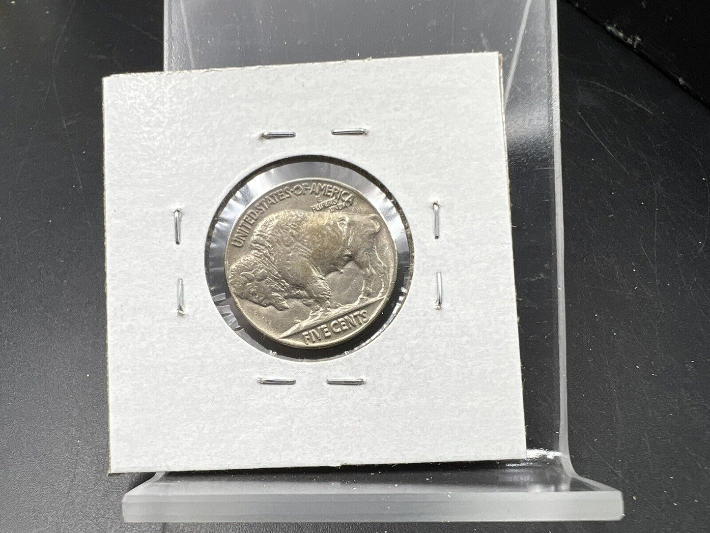 1937 P Buffalo Indian Head Nickel 5c Coin UNC 10% Rotated Die Error