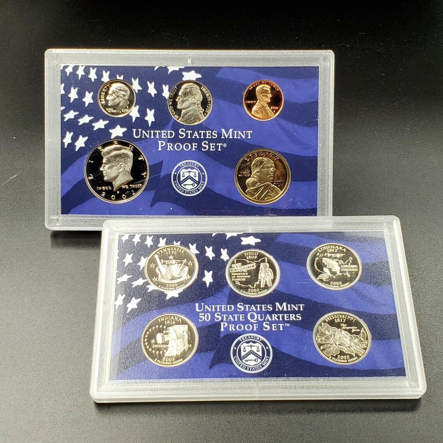2002 S US Proof Coin Set OGP Combo Shipping Discounts RobinsonsCoinTown Marietta