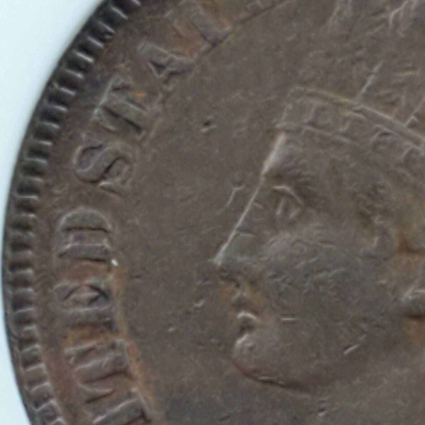 1866 Indian Cent Penny Variety Error Coin ANACS XF details FS-007.9 FS-302 RPD