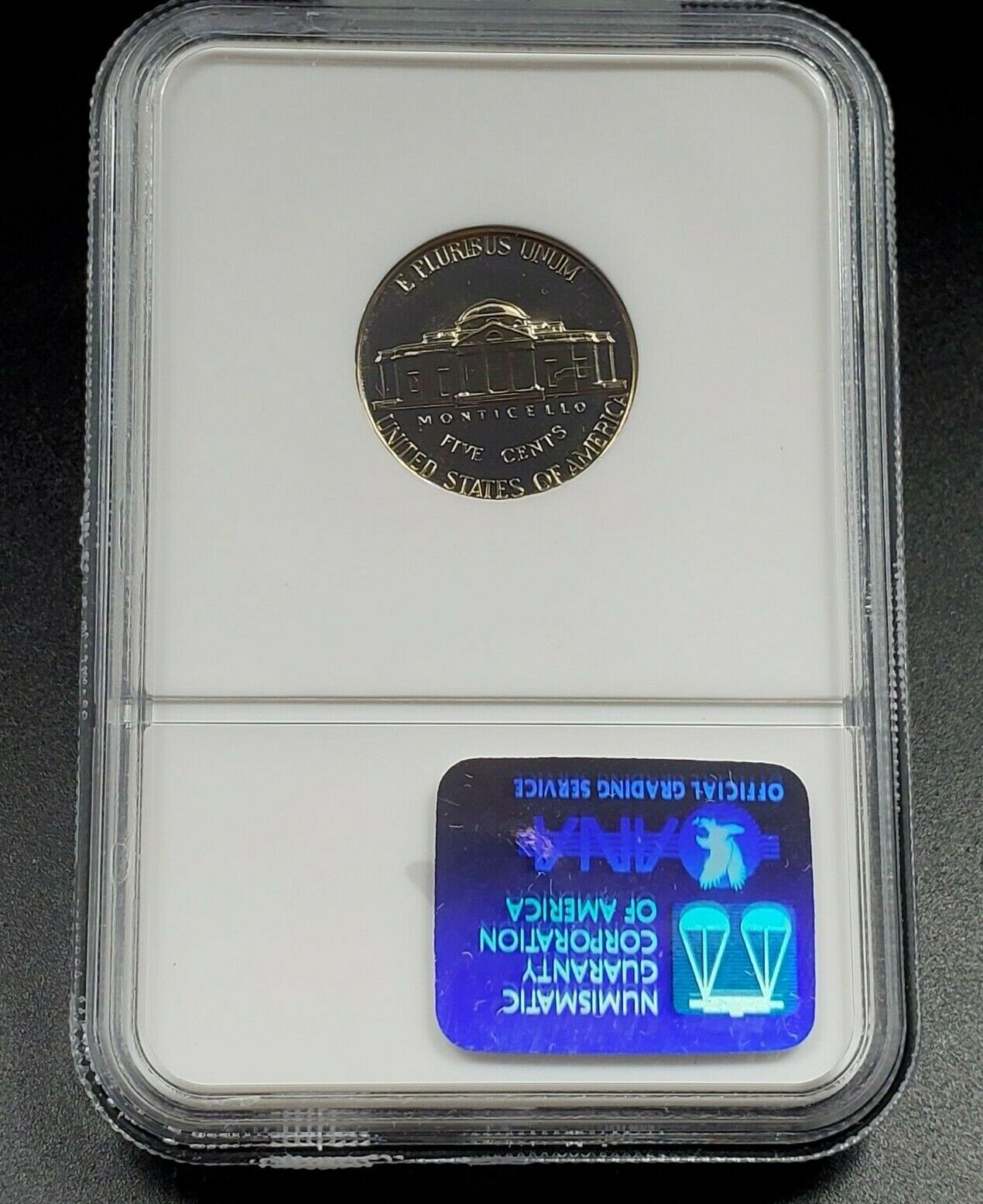 1964 P Jefferson Gem Proof Nickel Coin NGC PF69 ANA Brown Label Holder 5c