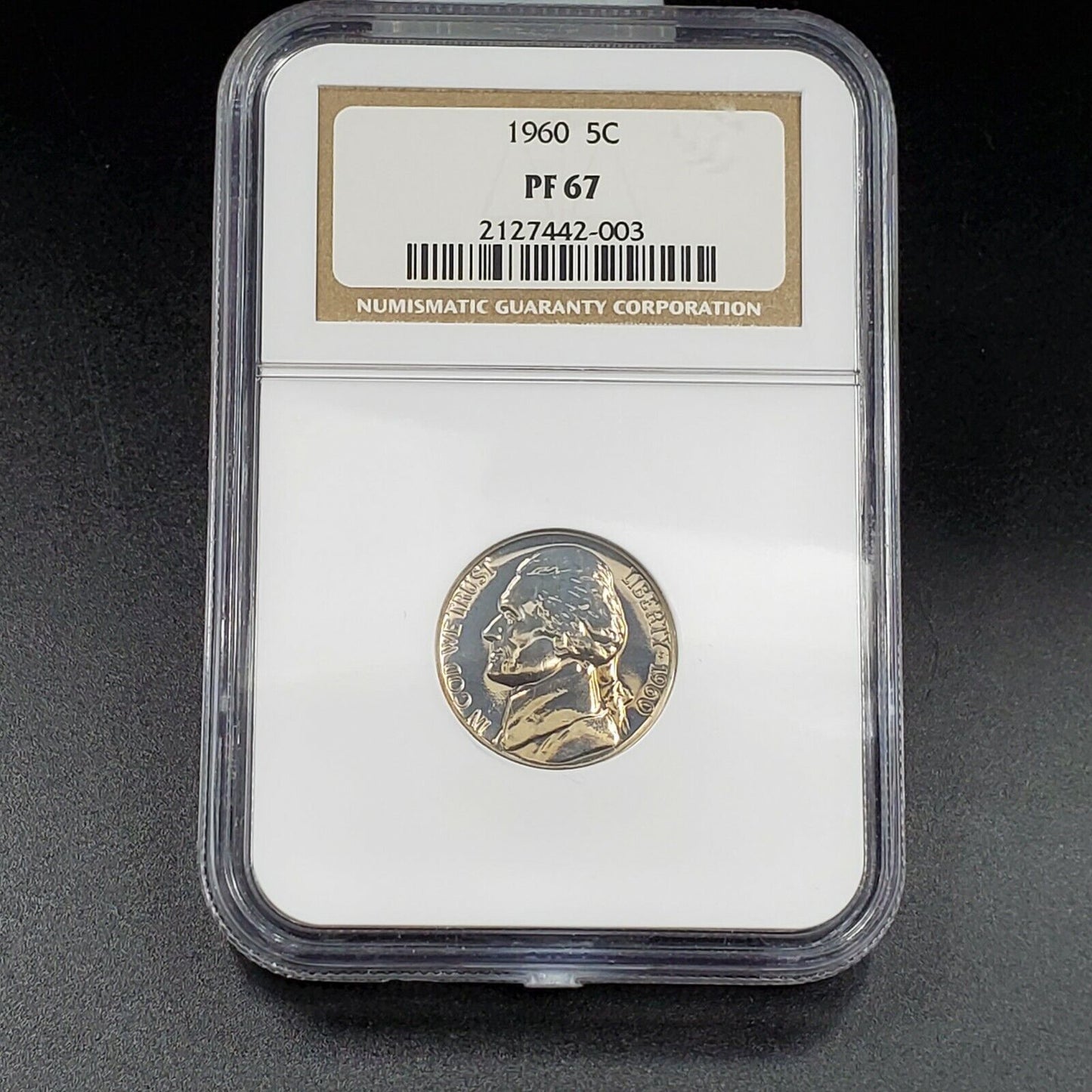 1960 P Complete 6 Coin Proof Set NGC Graded Brown Label PF 66 68 64 67 1 Fat Cas