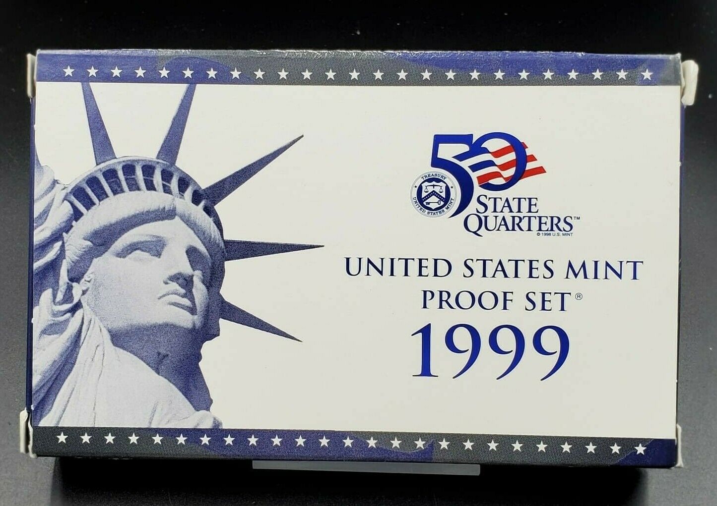 1999 S US Proof Clad Coin Set OGP Combo Shipping Discounts RobinsonsCoinTown