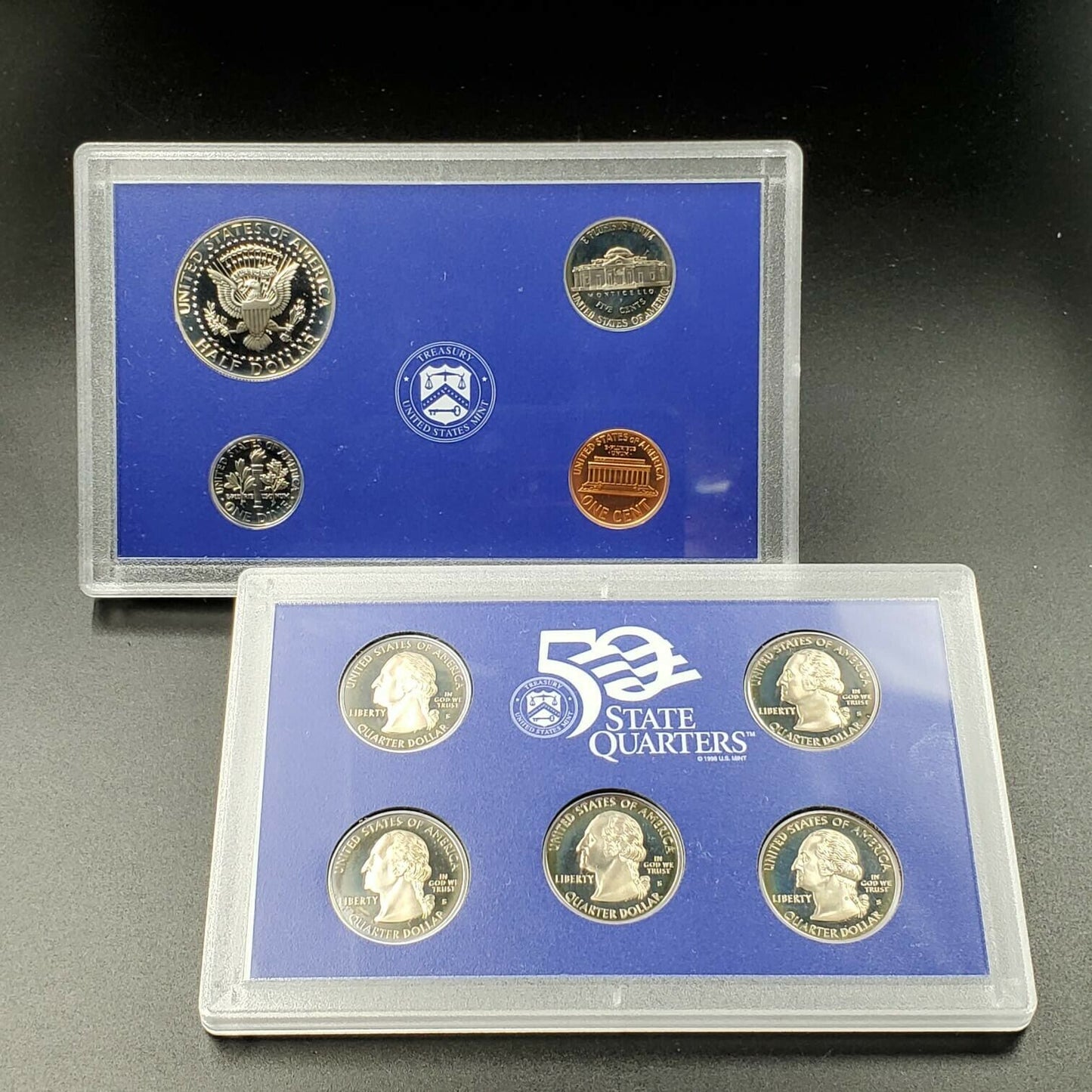 1999 S US Proof Clad Coin Set OGP Combo Shipping Discounts RobinsonsCoinTown