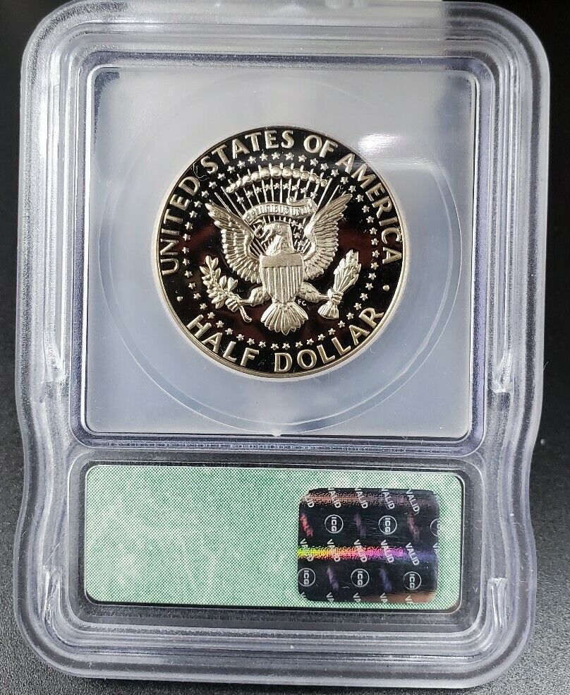 1987 S Proof Kennedy HALF DOLLAR ICG PR70 DCAM Deep Cameo Nice Coin
