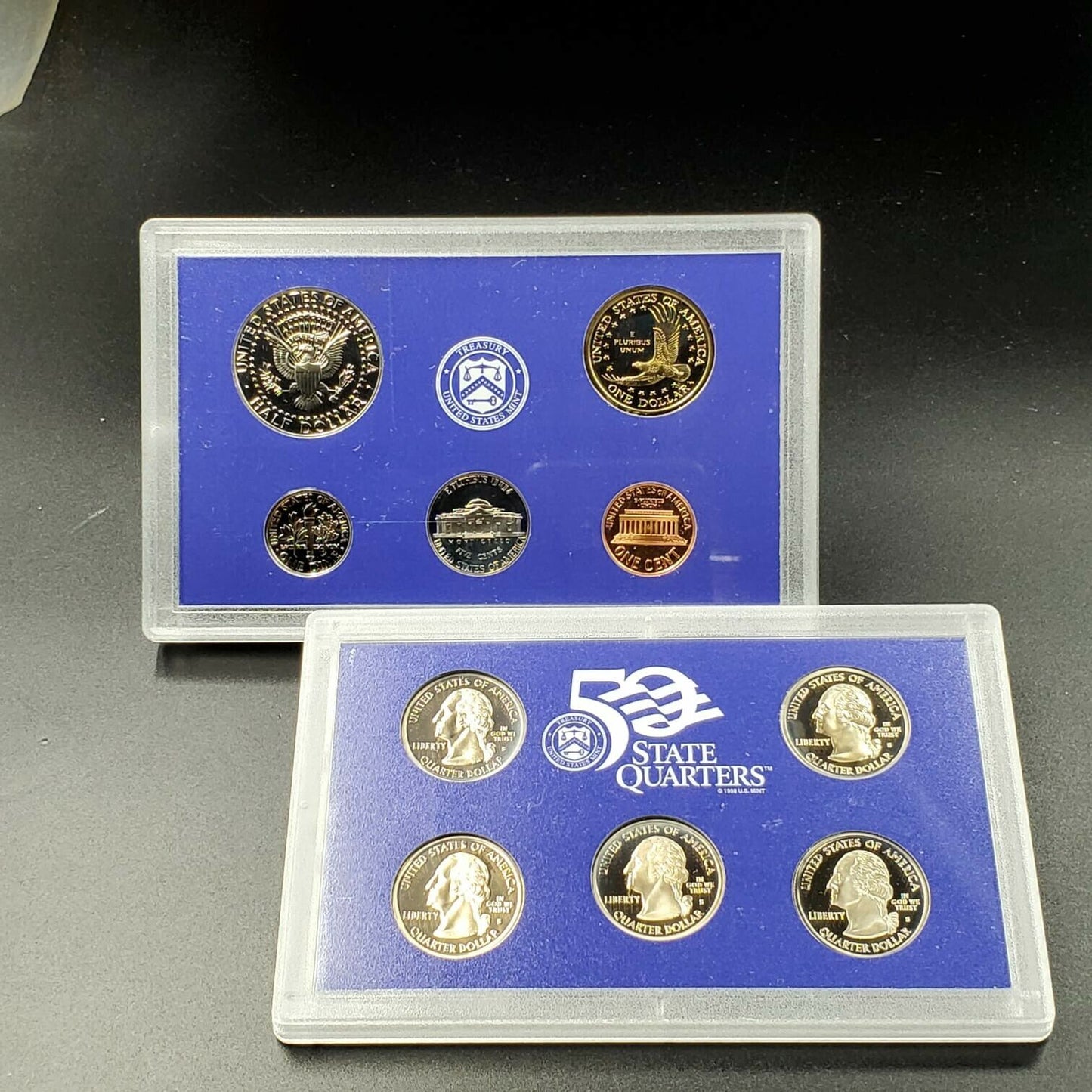 2001 S US Proof Clad Coin Set OGP Combo Shipping Discounts RobinsonsCoinTown