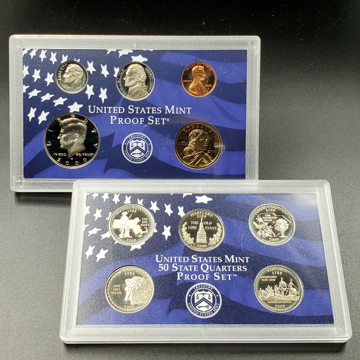 2000 S US Proof Clad Coin Set OGP Combo Shipping Discounts RobinsonsCoinTown
