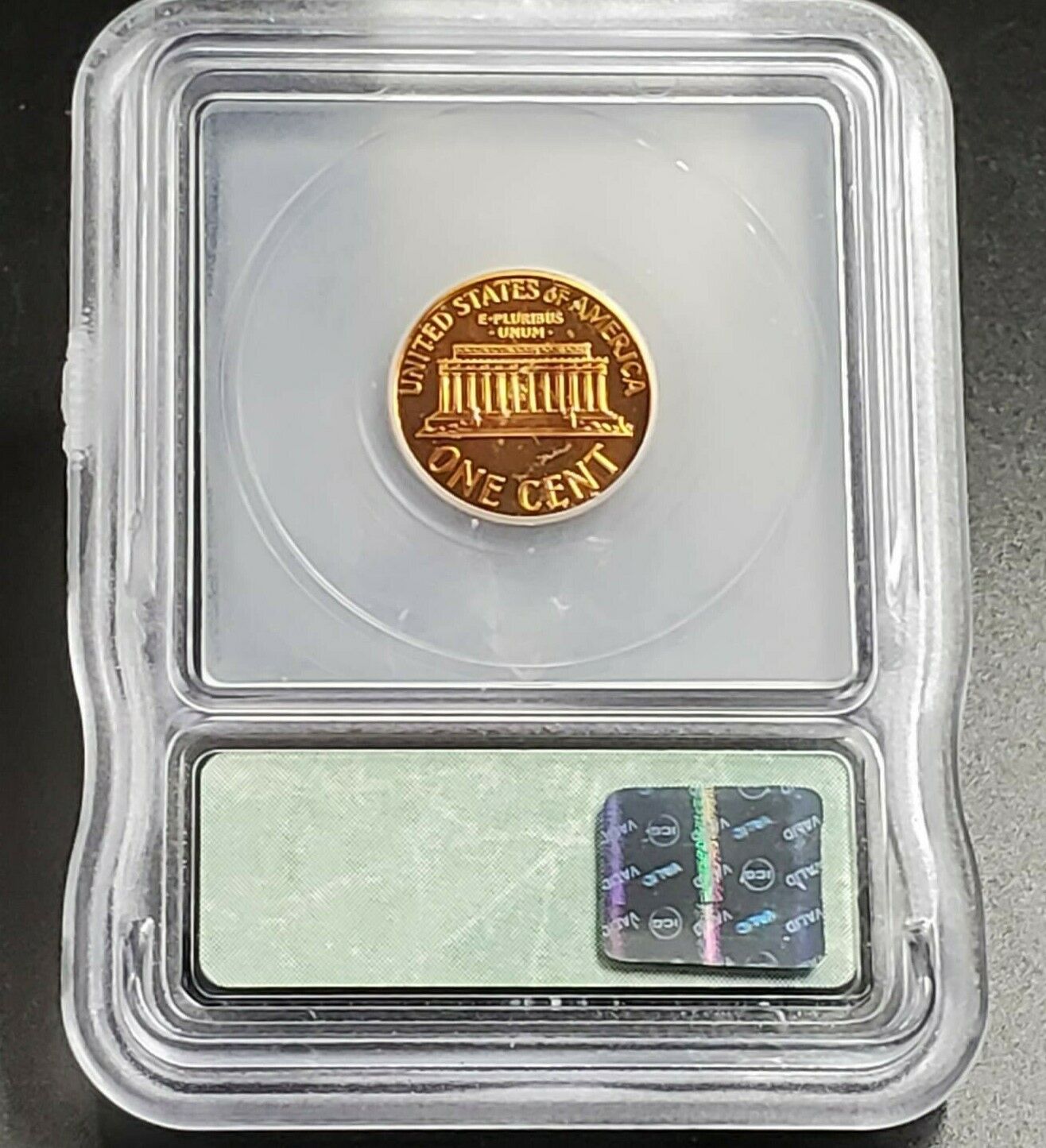 1960 P Lincoln Memorial Cent Penny Coin Retro ICG PR69 RED Large Date Variety