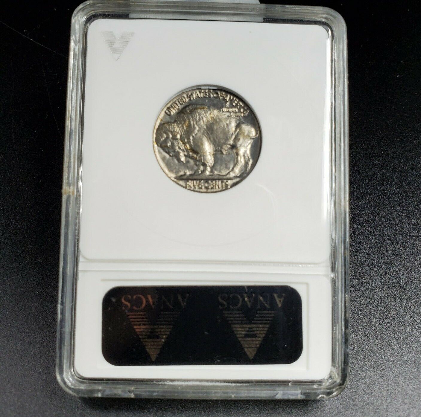 1936 P Buffalo Nickel Variety Coin ANACS UNC Details DDO FS-101 DMR-004 Double