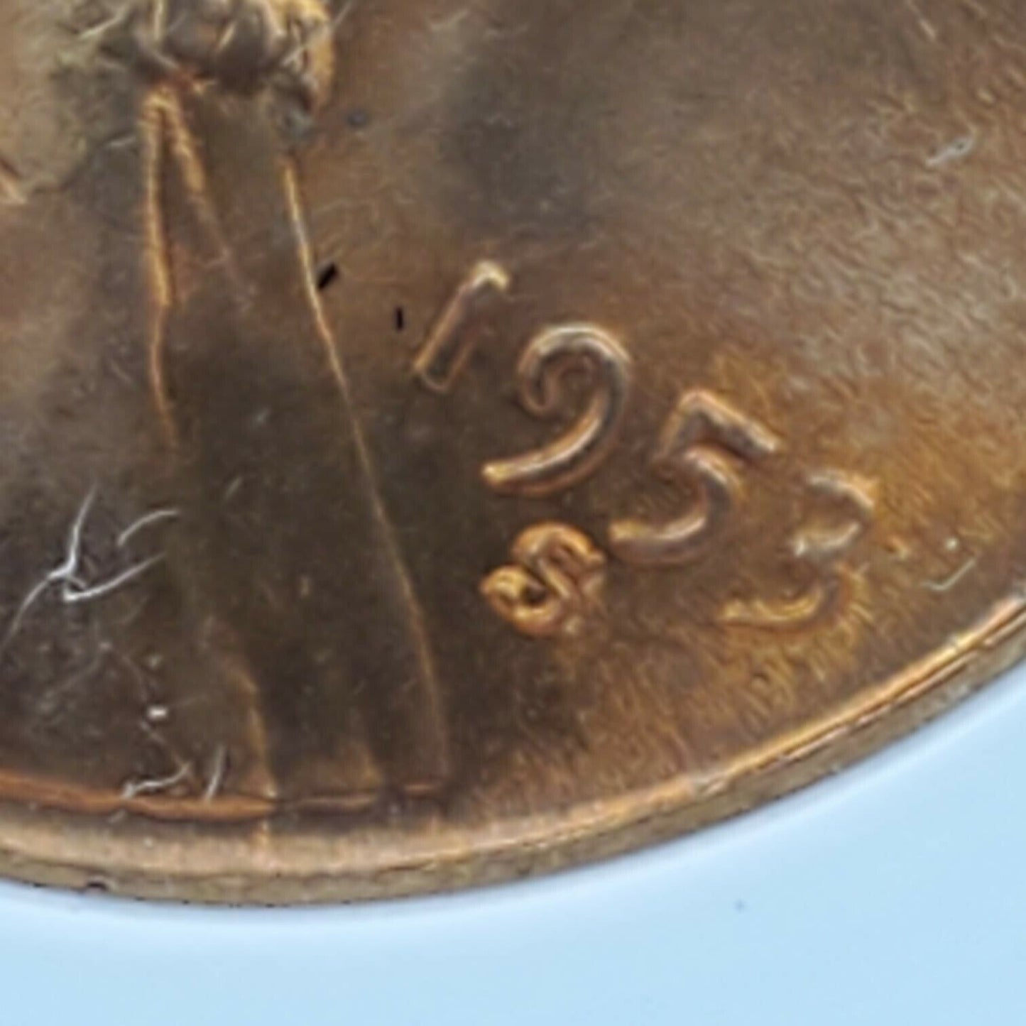 1953 S S/S Lincoln Wheat Cent Penny ANACS MS64 RPM 019 Variety