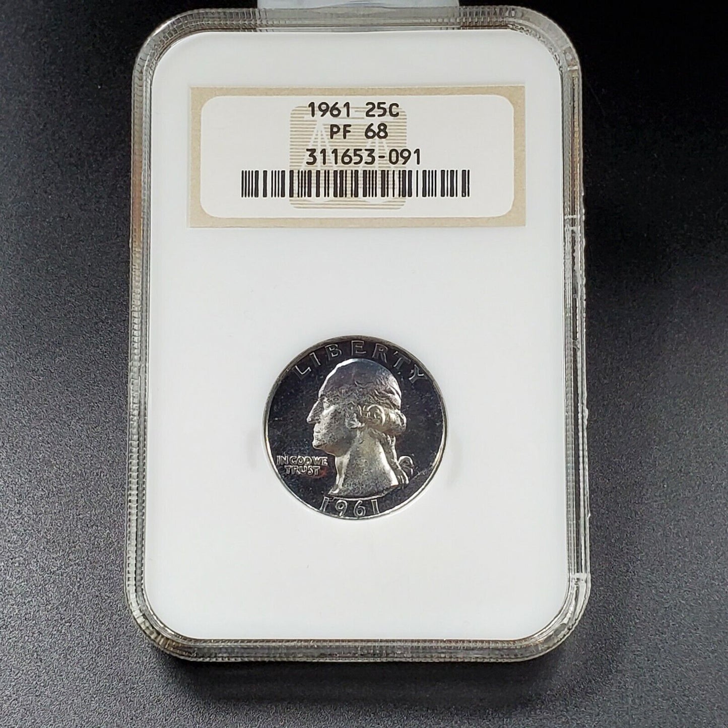 1961 P Complete 5 Coin Proof Set NGC Graded Brown Label PF 66 68 W 2 Fat Holders