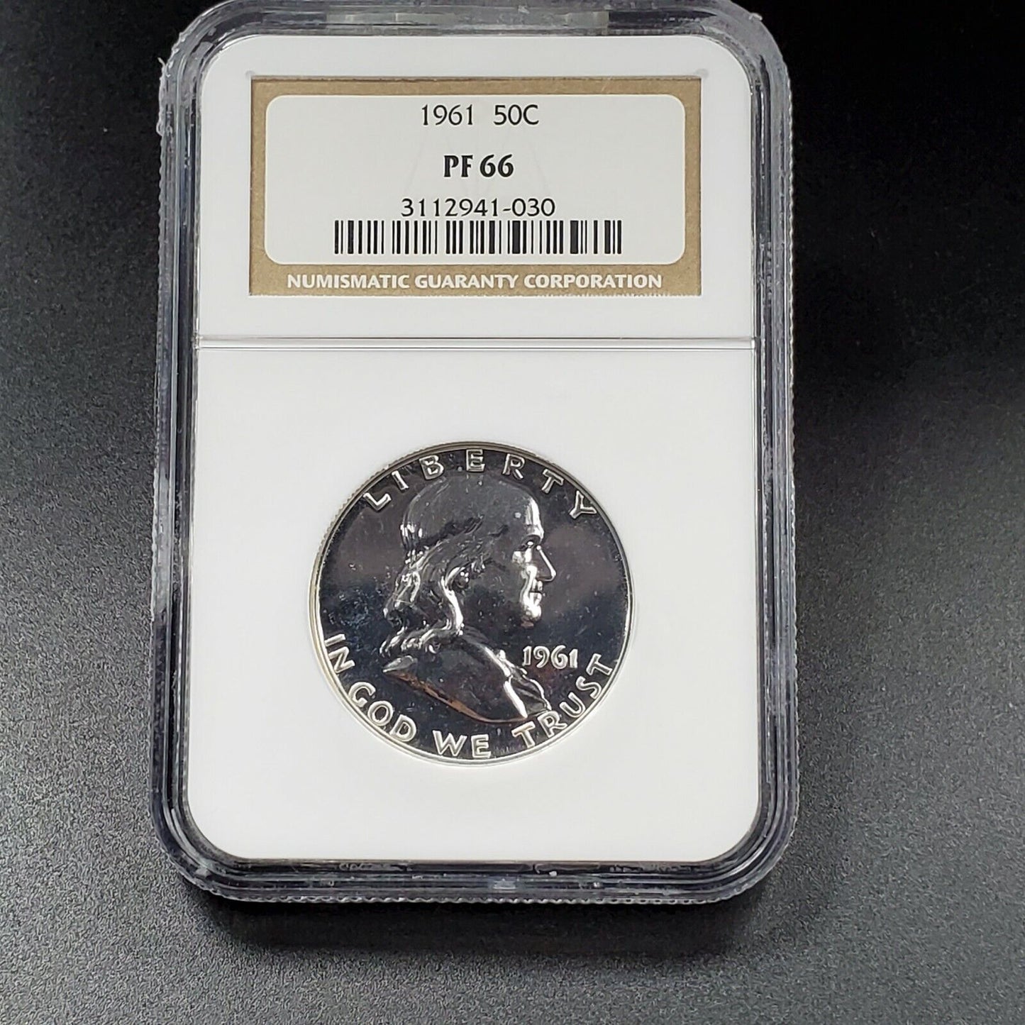 1961 P Complete 5 Coin Proof Set NGC Graded Brown Label PF 66 68 W 2 Fat Holders