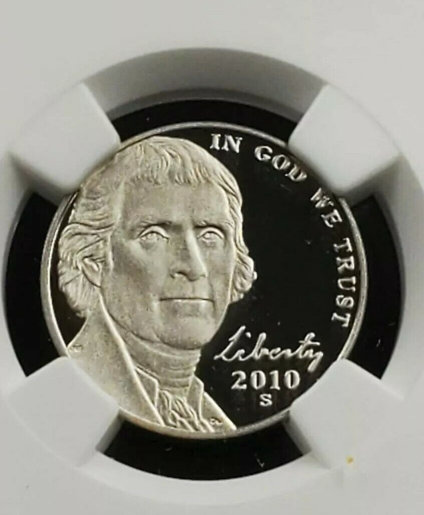 2010 S Jefferson Nickel Proof Coin NGC PF69 UCAM DCAM Combined Shipping Discount