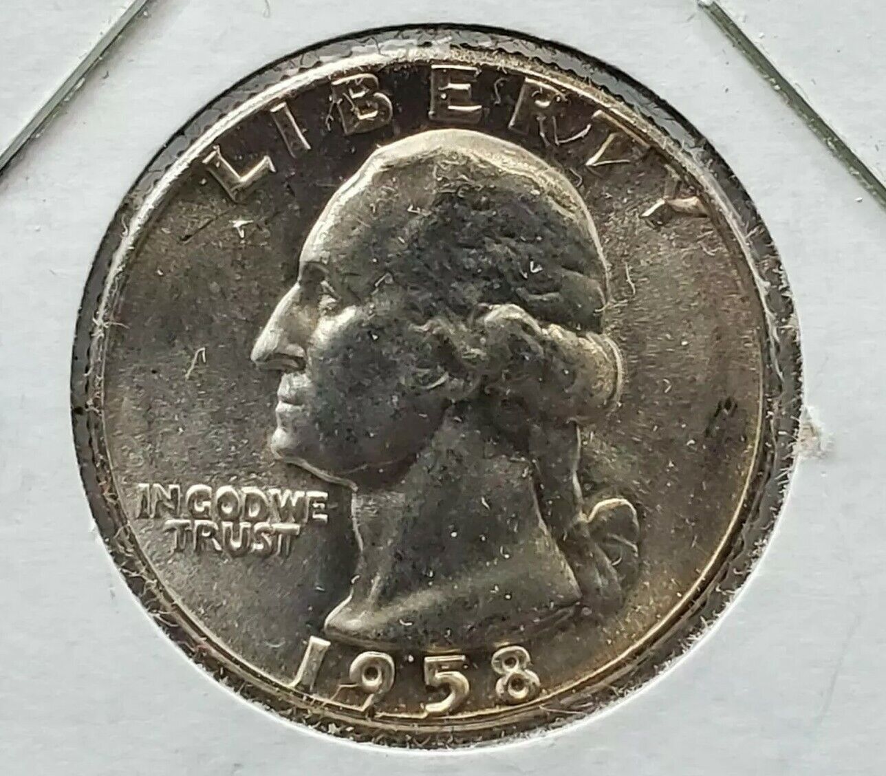 1958 P Washington Silver Quarter Nice Coin Choice BU Uncirculated - Combo Ship