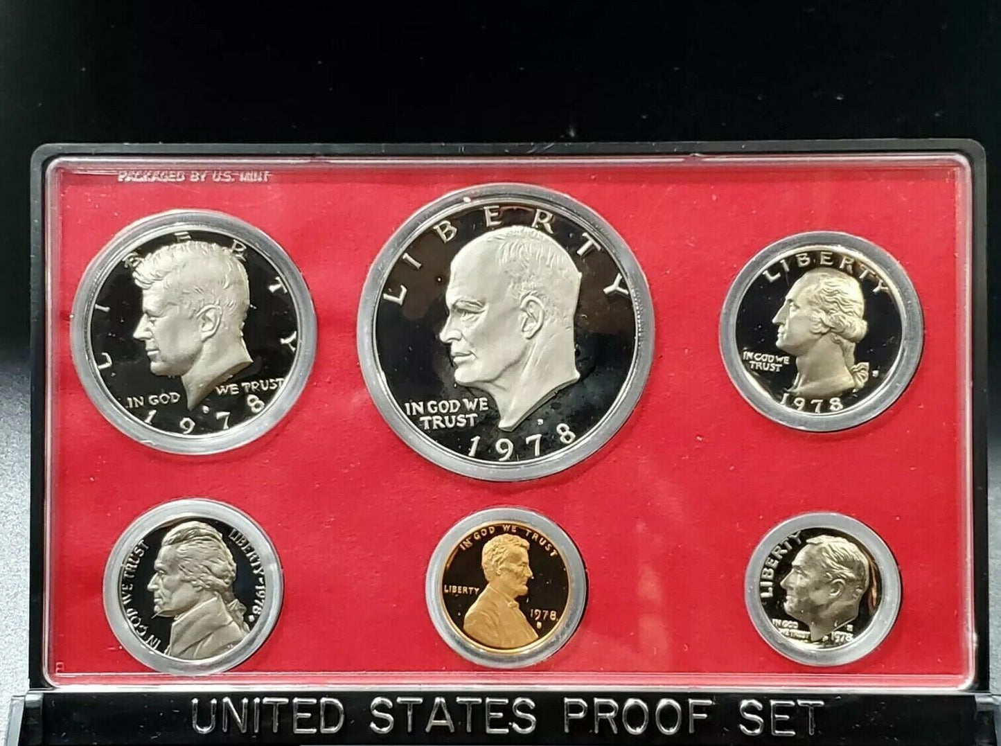 1978 S US Proof Clad Coin Set OGP Combo Shipping Discounts RobinsonsCoinTown