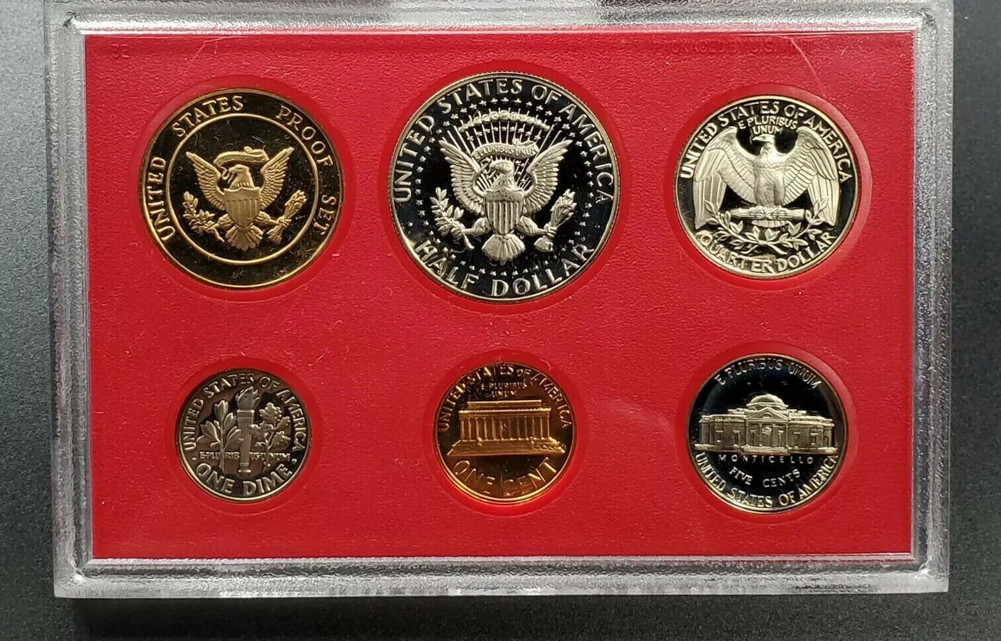 1982 S US Proof Clad Coin Set OGP Combo Shipping Discounts RobinsonsCoinTown