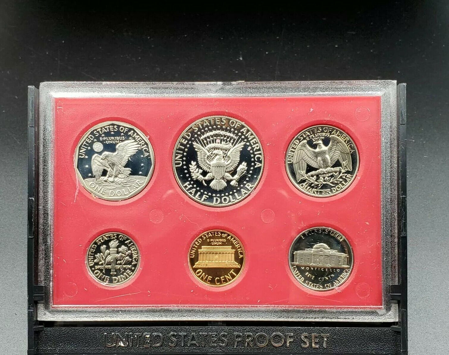 1981 S US T1 Proof Clad Coin Set OGP Combo Shipping Discounts RobinsonsCoinTown