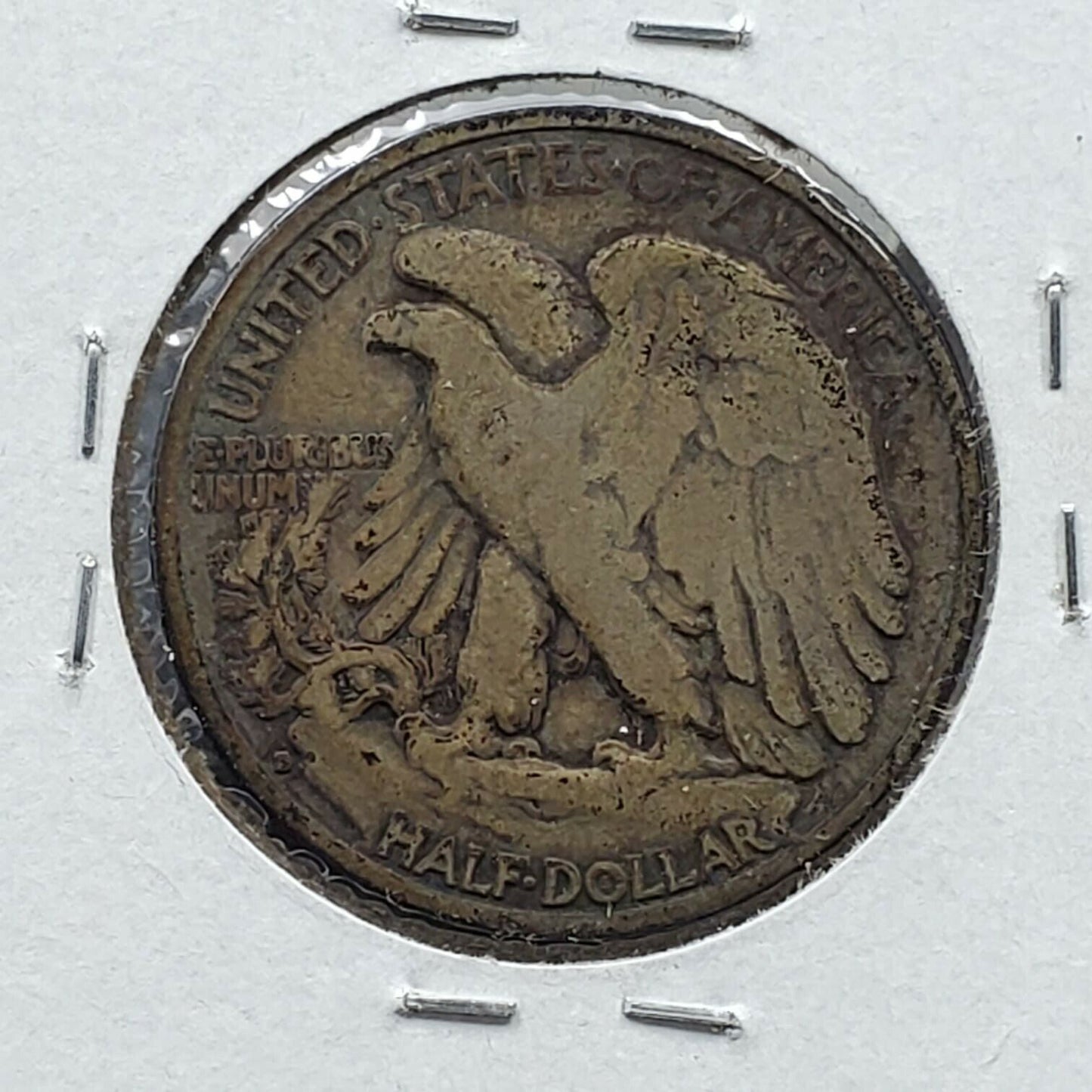 1934 P Walking Liberty Silver Half Dollar Coin Choice Fine Neat Circ Toning