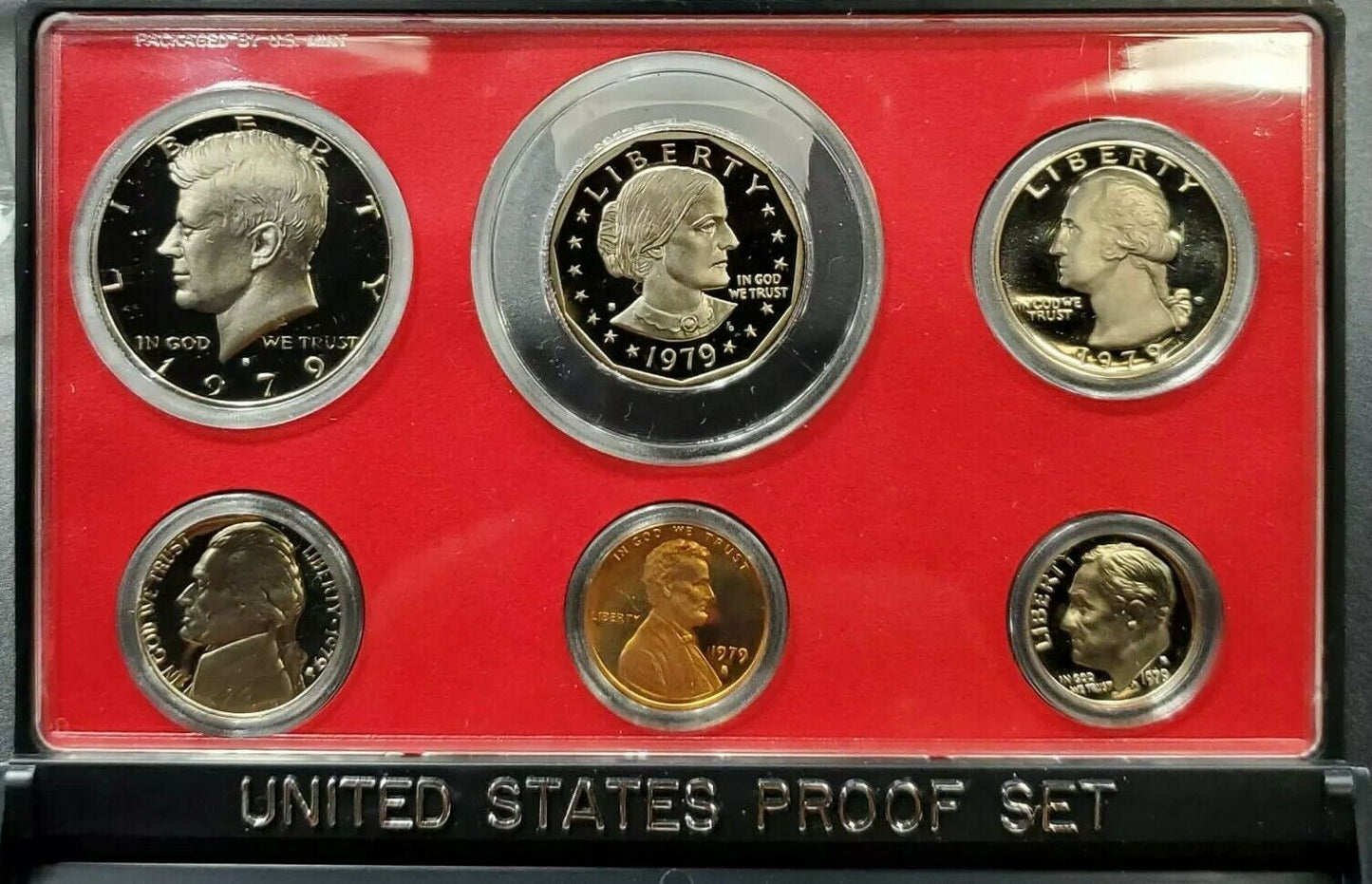 1979 S US T1 Proof Clad Coin Set OGP Combo Shipping Discounts RobinsonsCoinTown