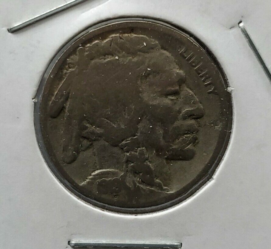 1919 D Buffalo Nickel Coin CH VG Very Good Condition Semi Key Date