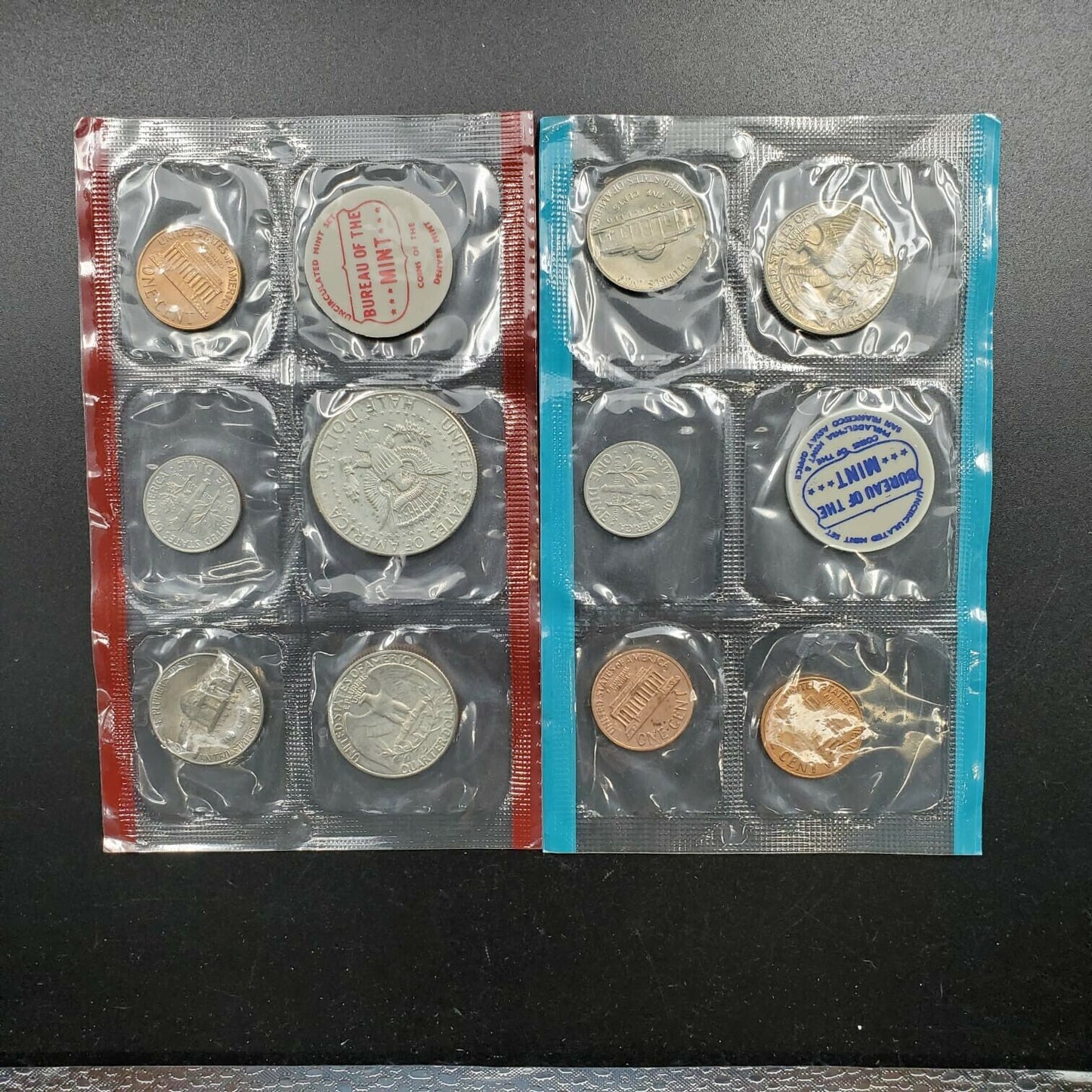 1969 US Mint UNC Silver 1/2 Set OGP COA RobinsonsCoinTown Combo Ship Discount