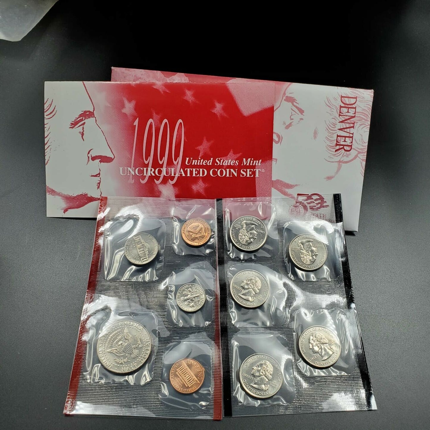 1999 US Mint Uncirculated Set OGP COA RobinsonsCoinTown Combined Ship Discounts