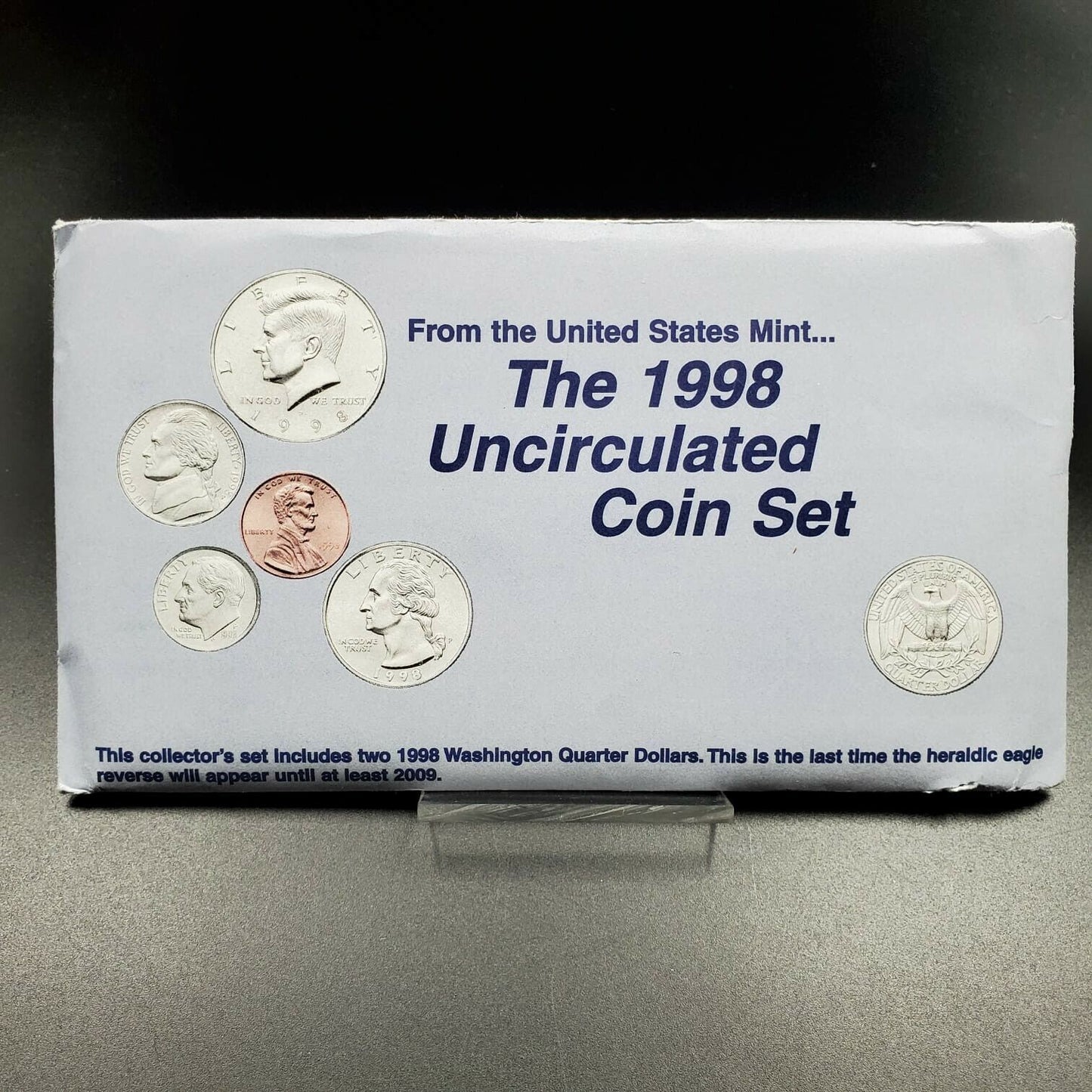 1998 US Mint Uncirculated Set OGP COA RobinsonsCoinTown Combined Ship Discounts
