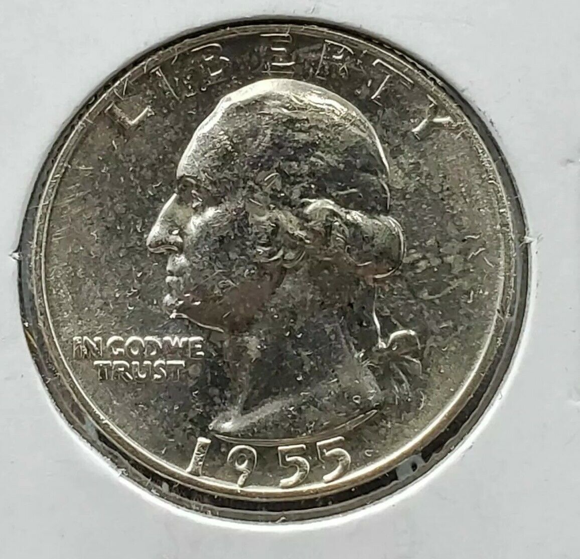 1955 D Washington Silver Quarter Coin AU About UNC Combo Ship Discounts