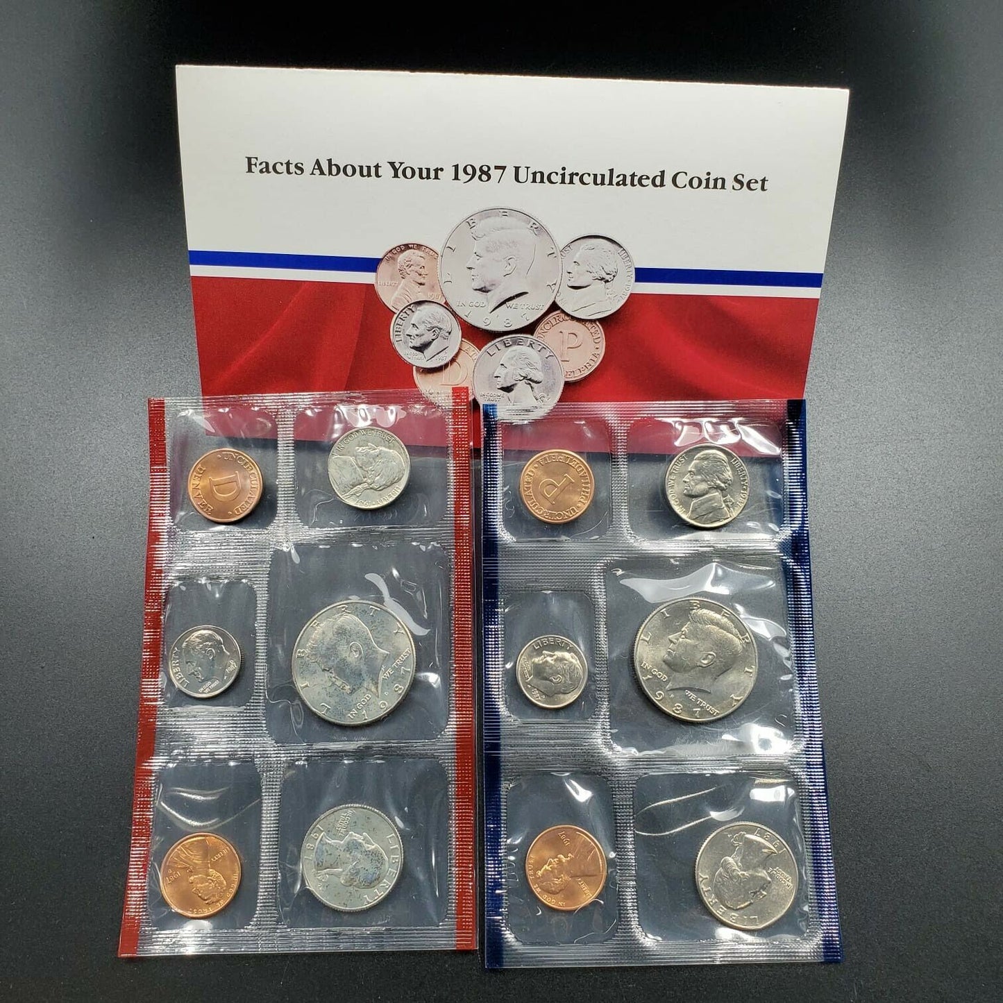1987 US Mint Uncirculated Set OGP COA RobinsonsCoinTown Combined Ship Discounts