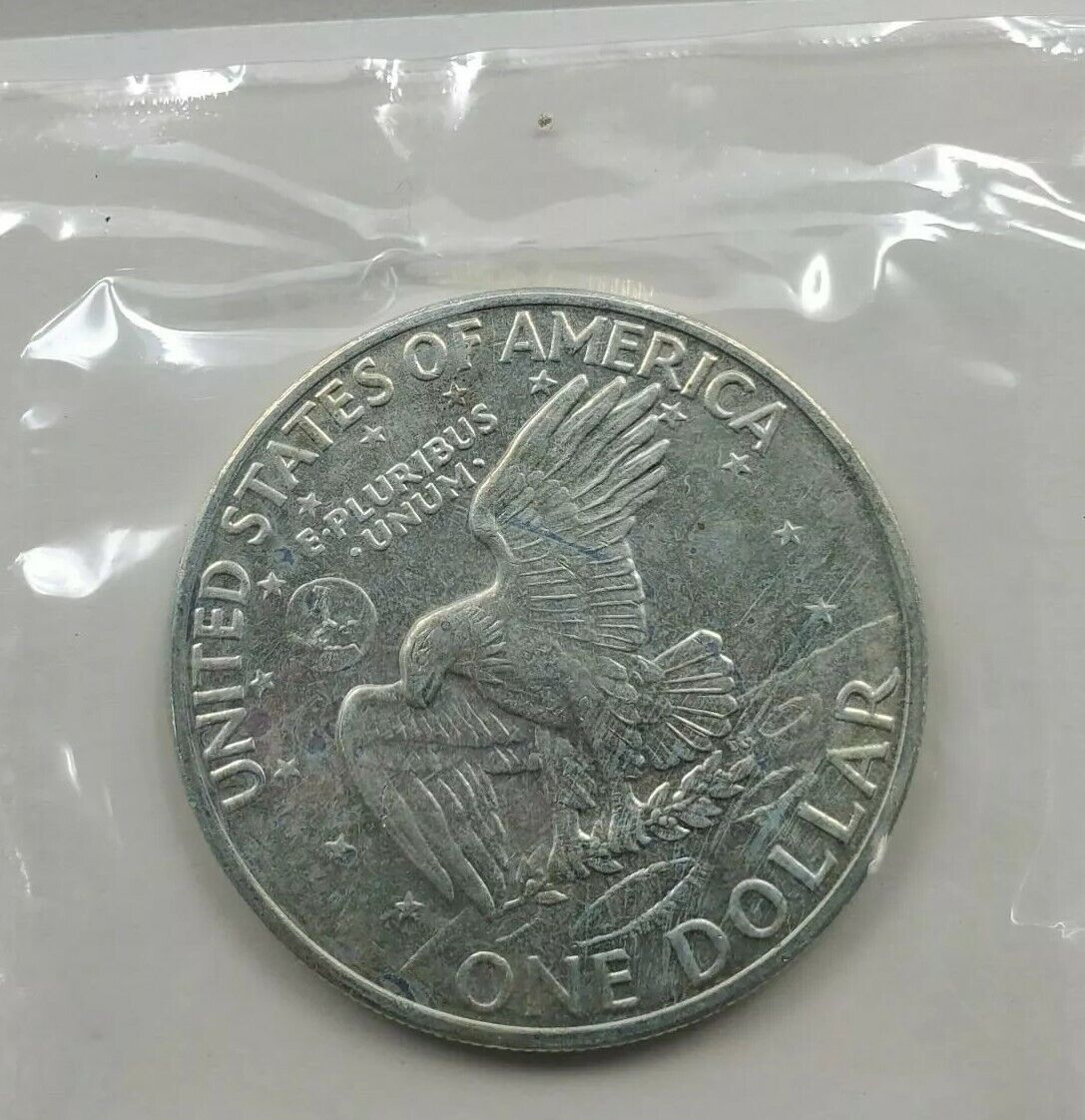 1971 S US $1 EISENHOWER Blue Ike Silver Dollar OGP RobinsonsCoinTown Combo Ship