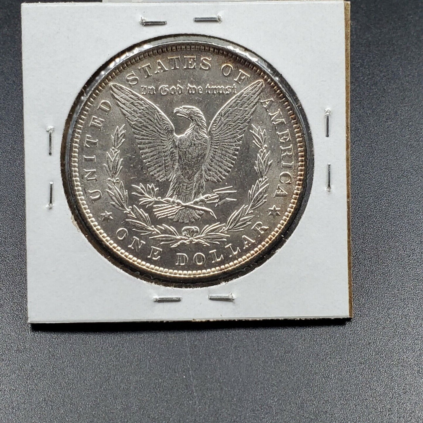 1879 P Morgan 90% Silver Eagle Dollar Coin Choice BU Uncirculated Some Toning