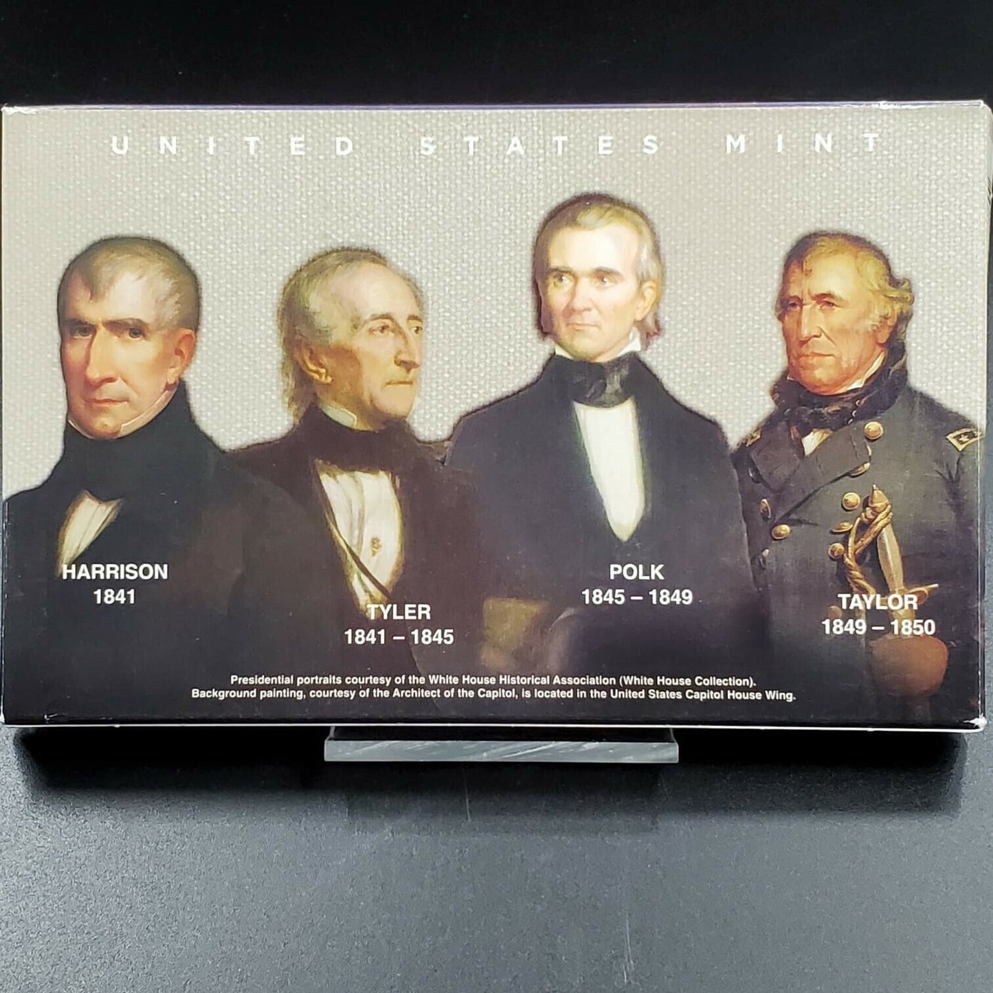 2009 US Mint Presidential 1$ Dollar Coin Proof Set Complete With Box & COA OGP