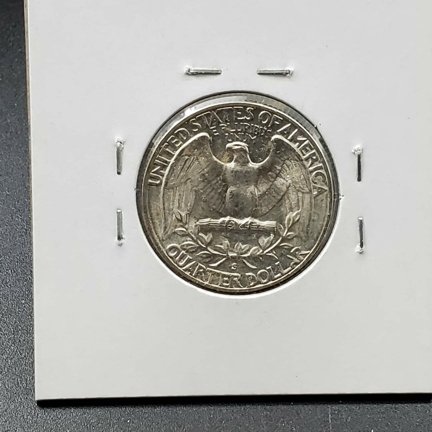 1954 S Washington Silver Quarter Coin BU UNC Last Year BU S mint silver quarter