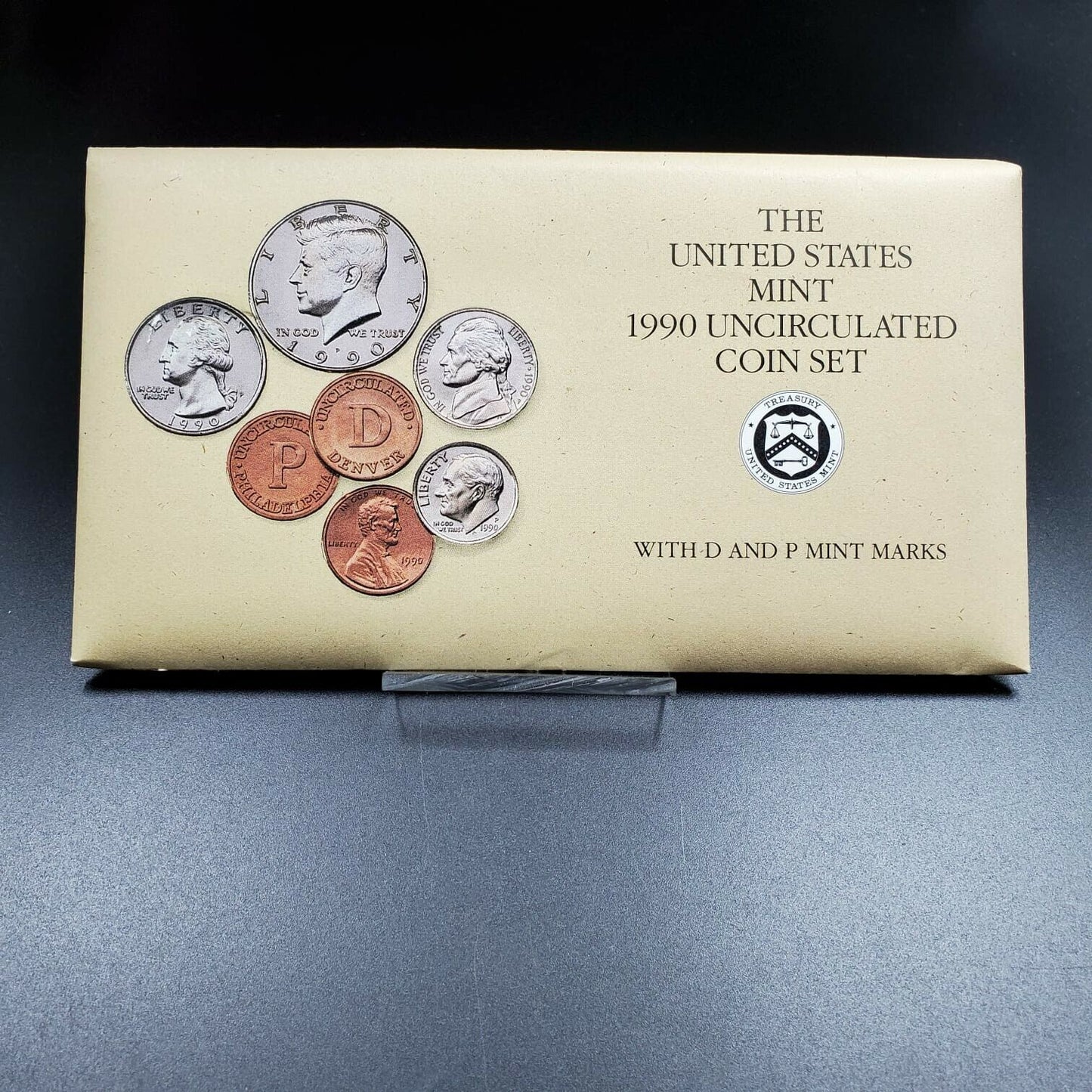 1990 US Mint Uncirculated Set OGP COA RobinsonsCoinTown Combined Ship Discounts