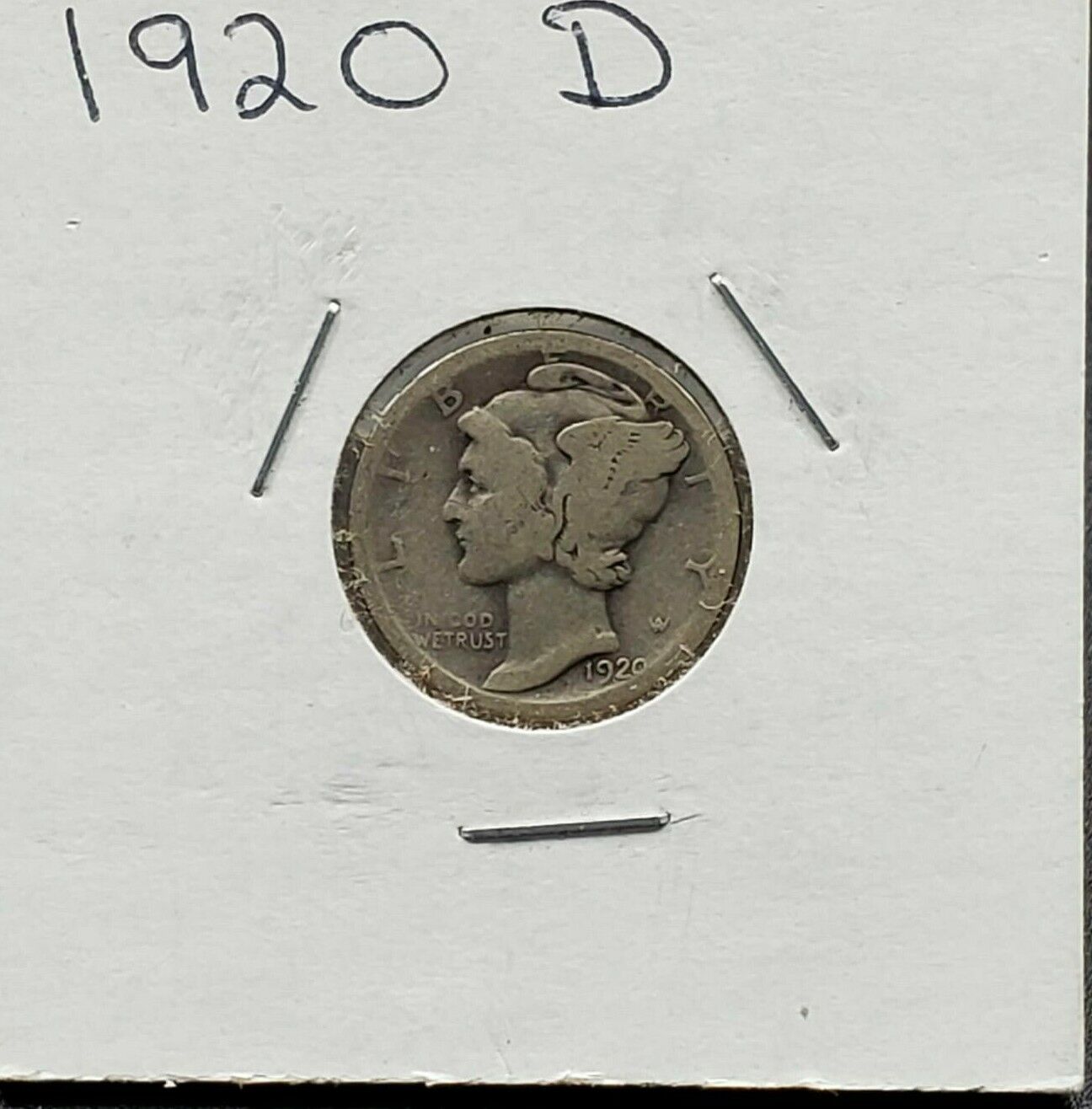 1920 D Mercury Dime Coin Circulated RobinsonsCoinTown Combo Ship Discounts