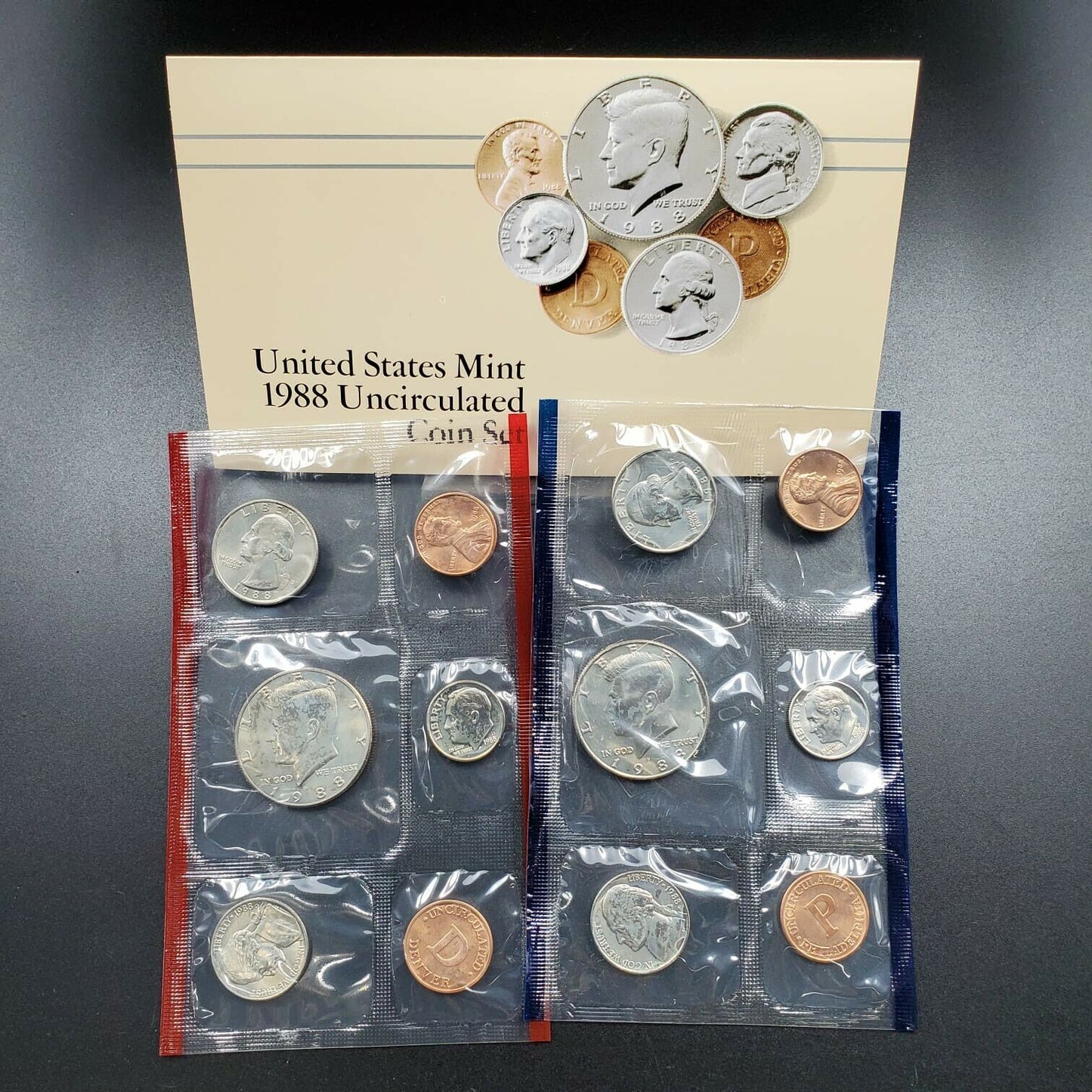 1988 US Mint Uncirculated Set OGP COA RobinsonsCoinTown Combined Ship Discounts