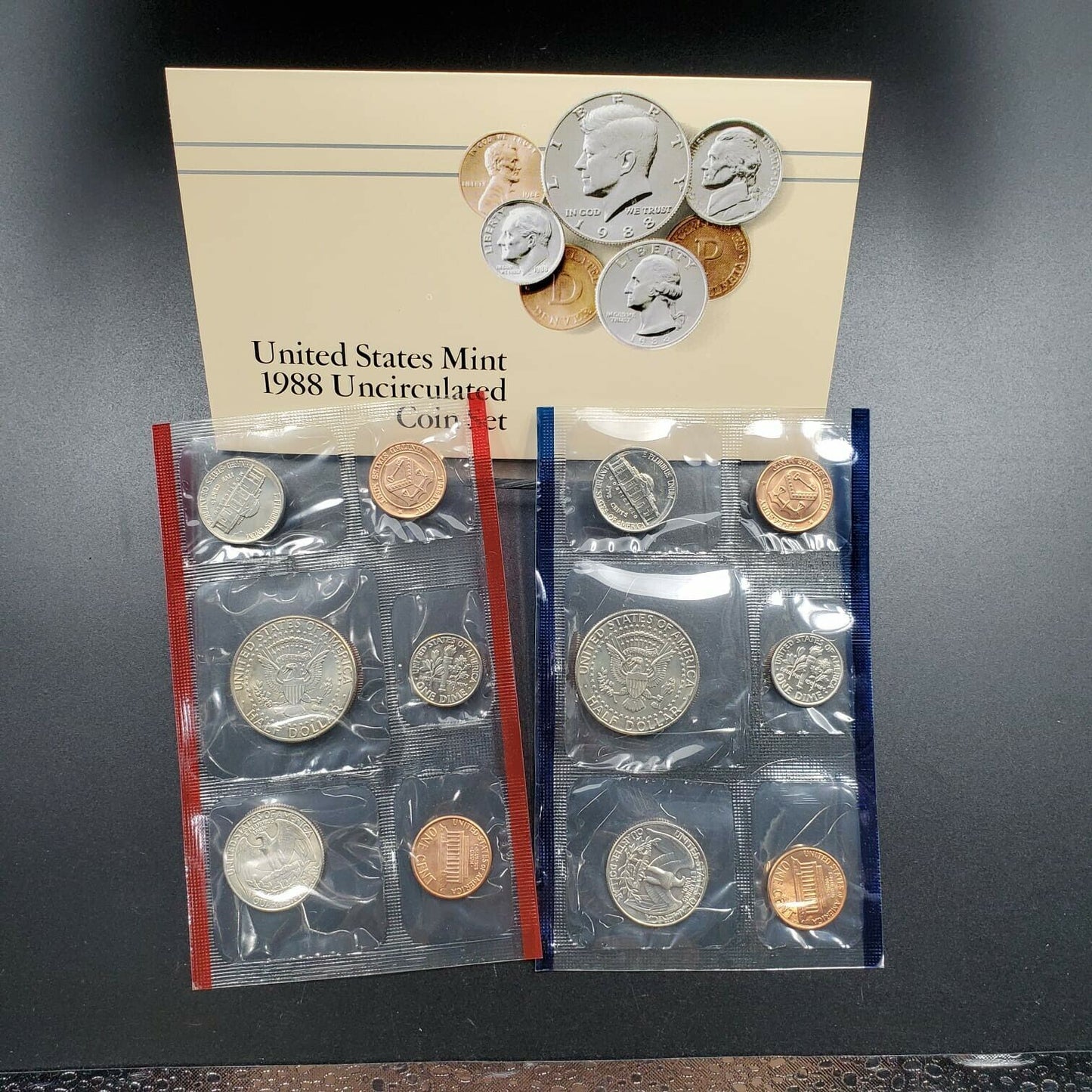 1988 US Mint Uncirculated Set OGP COA RobinsonsCoinTown Combined Ship Discounts