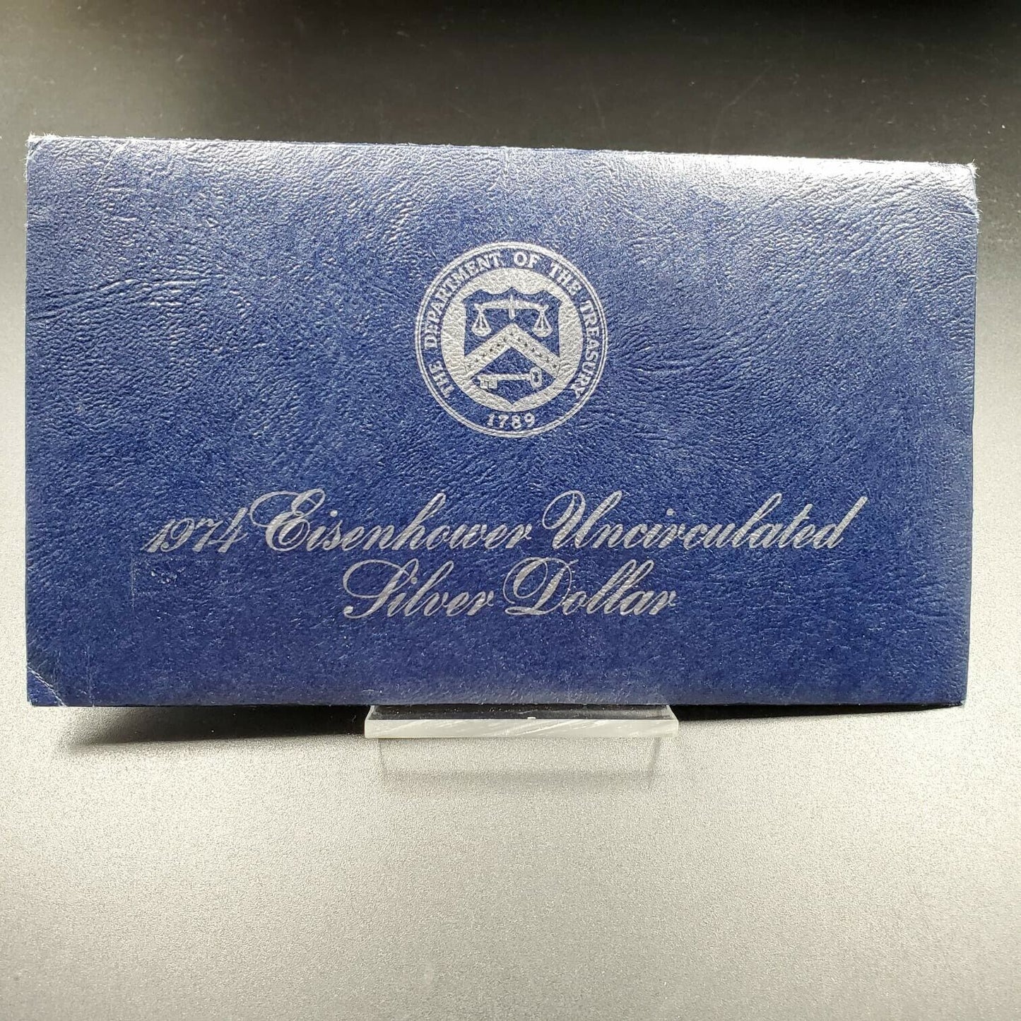 1974 S US $1 EISENHOWER Blue Ike Silver Dollar OGP RobinsonsCoinTown Combo Ship