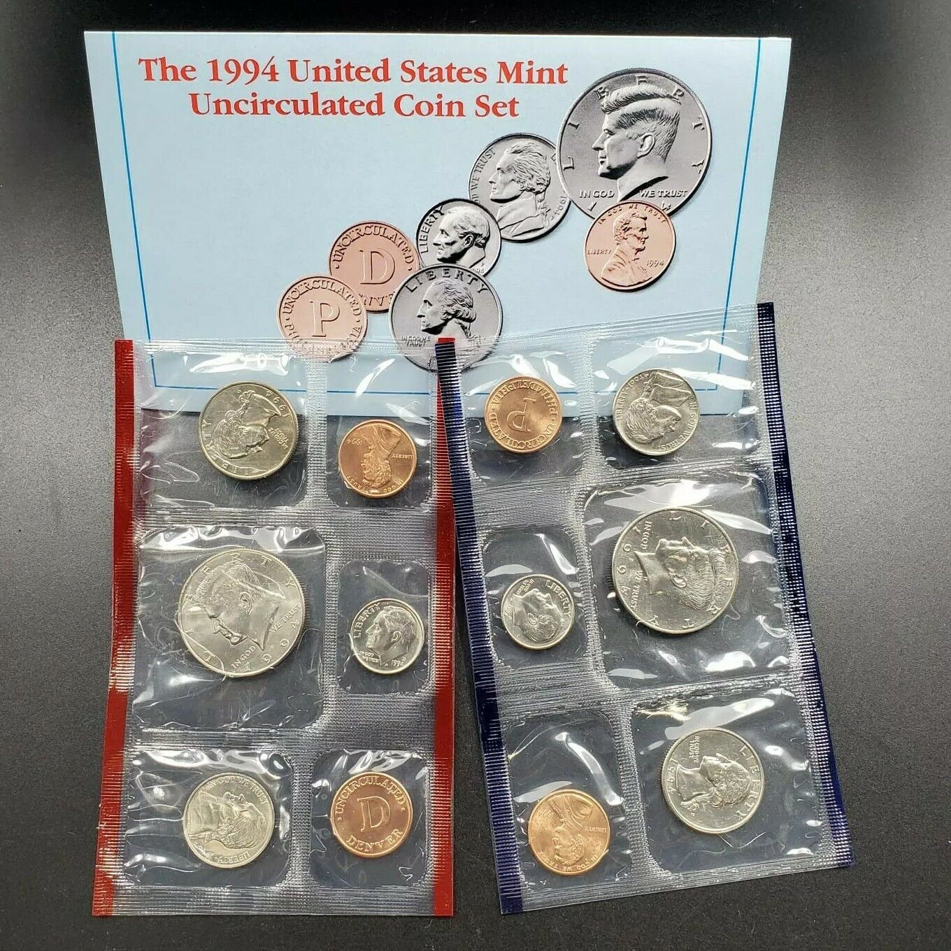 1994 US Mint Uncirculated Set OGP COA RobinsonsCoinTown Combined Ship Discounts