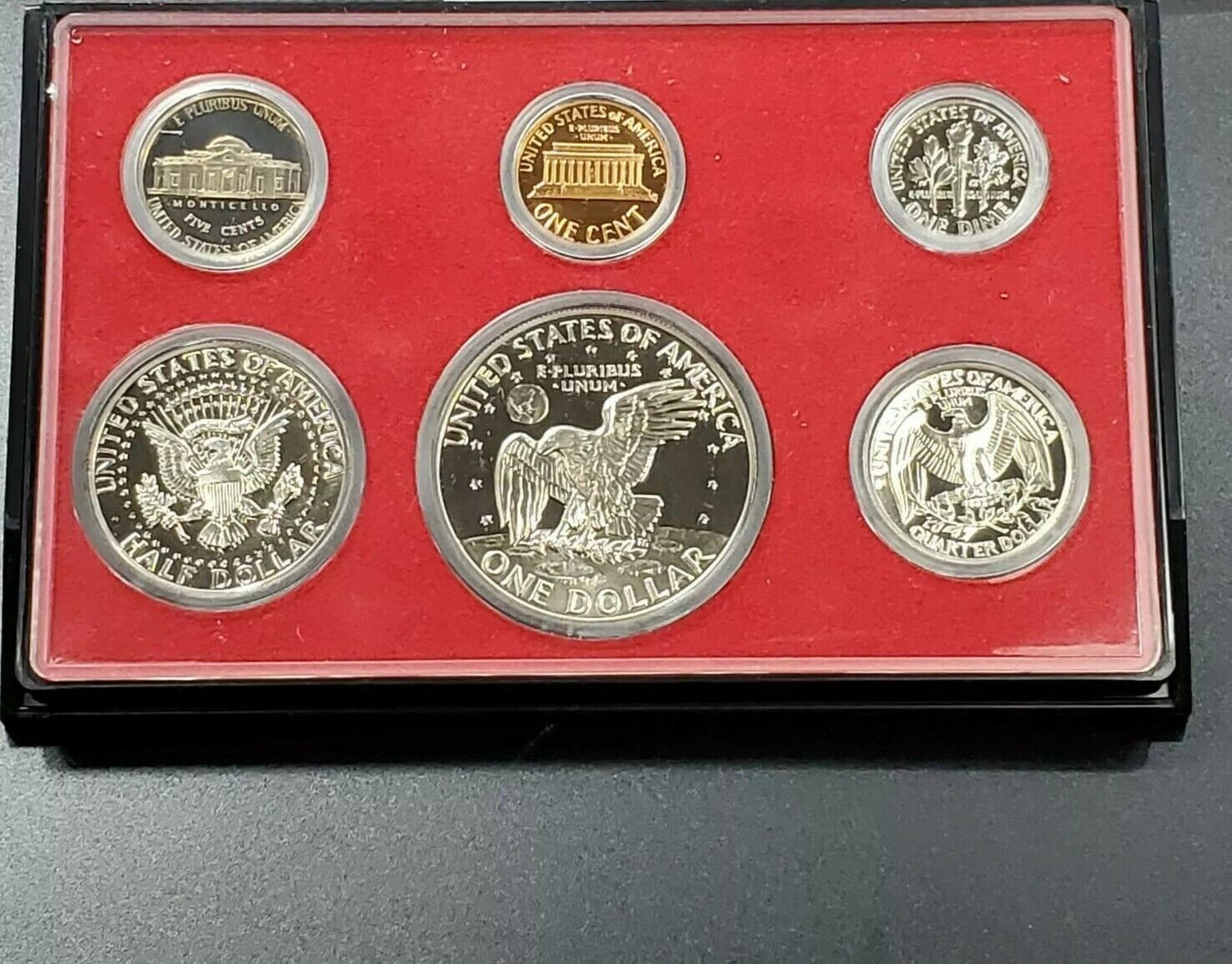 1977 S US Proof Clad Coin Set OGP Combo Shipping Discounts RobinsonsCoinTown