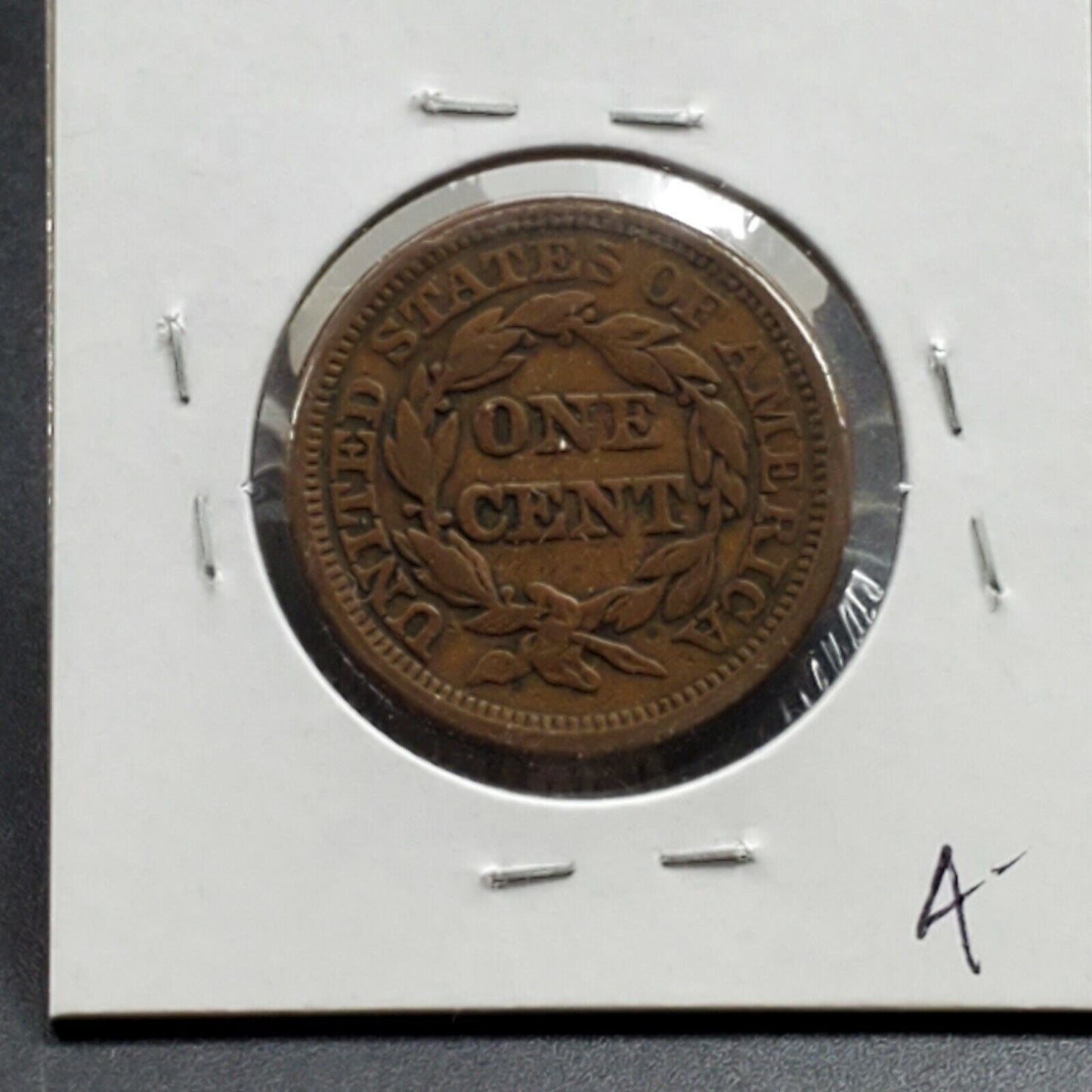 1849 Braided Classic Liberty Head US Large Cent 1c CHOICE VF VERY FINE Circulate