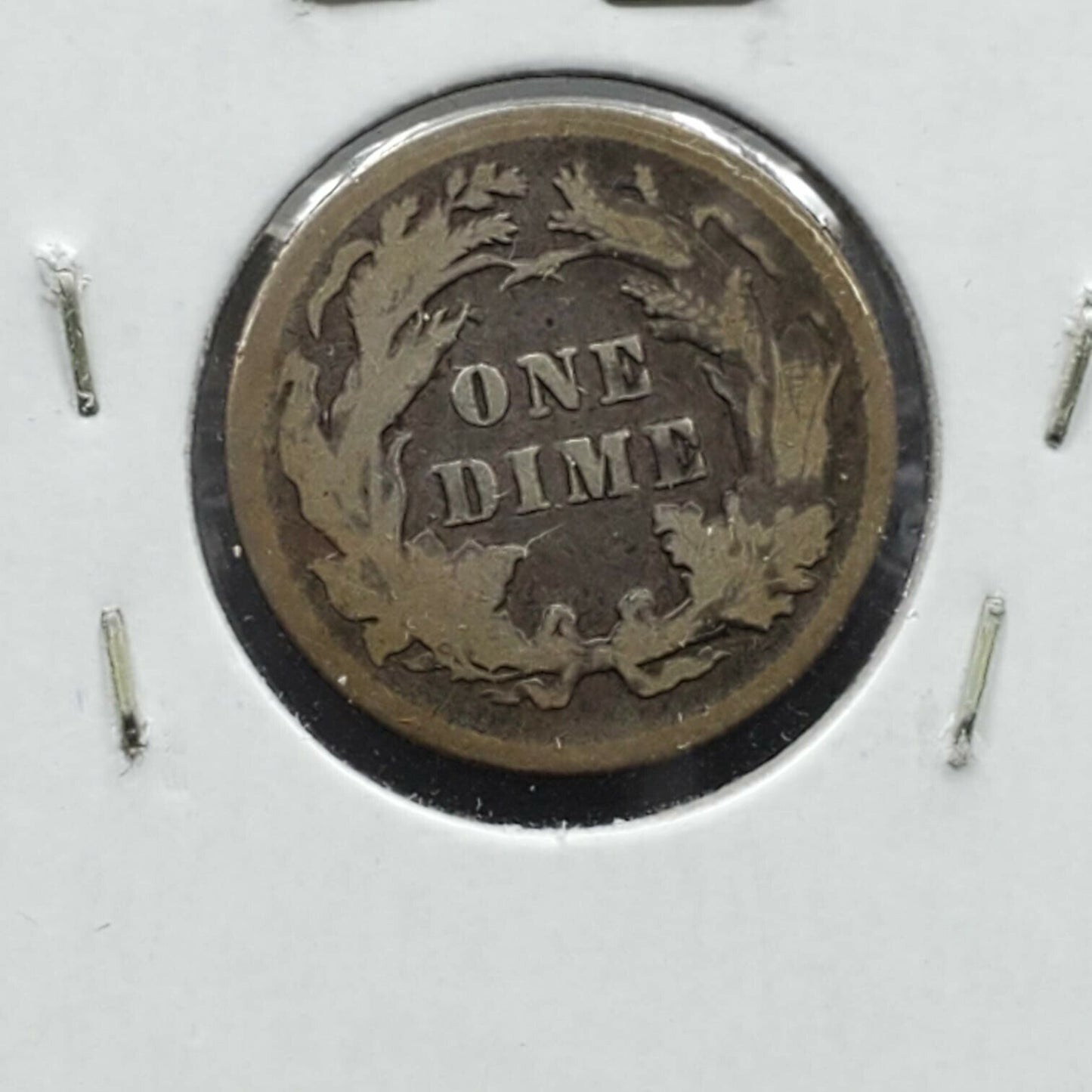 1882 P Liberty Seated Silver Dime Coin Choice VG Very Good / Fine Circulated