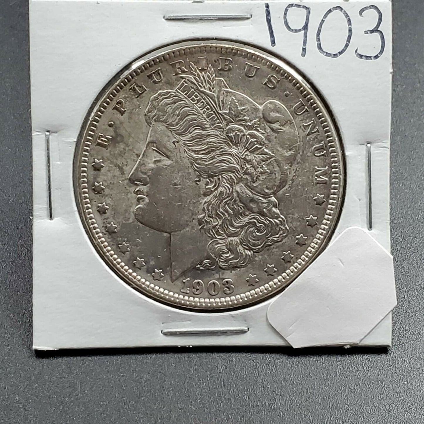 1903 P $1 Morgan Silver Dollar Coin BU Unc Uncirculated Some Toning