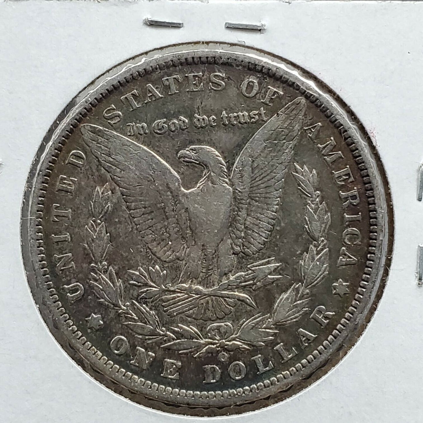 1887 O Morgan Silver Dollar Coin New Orleans CH Choice VF Neat Original Toning