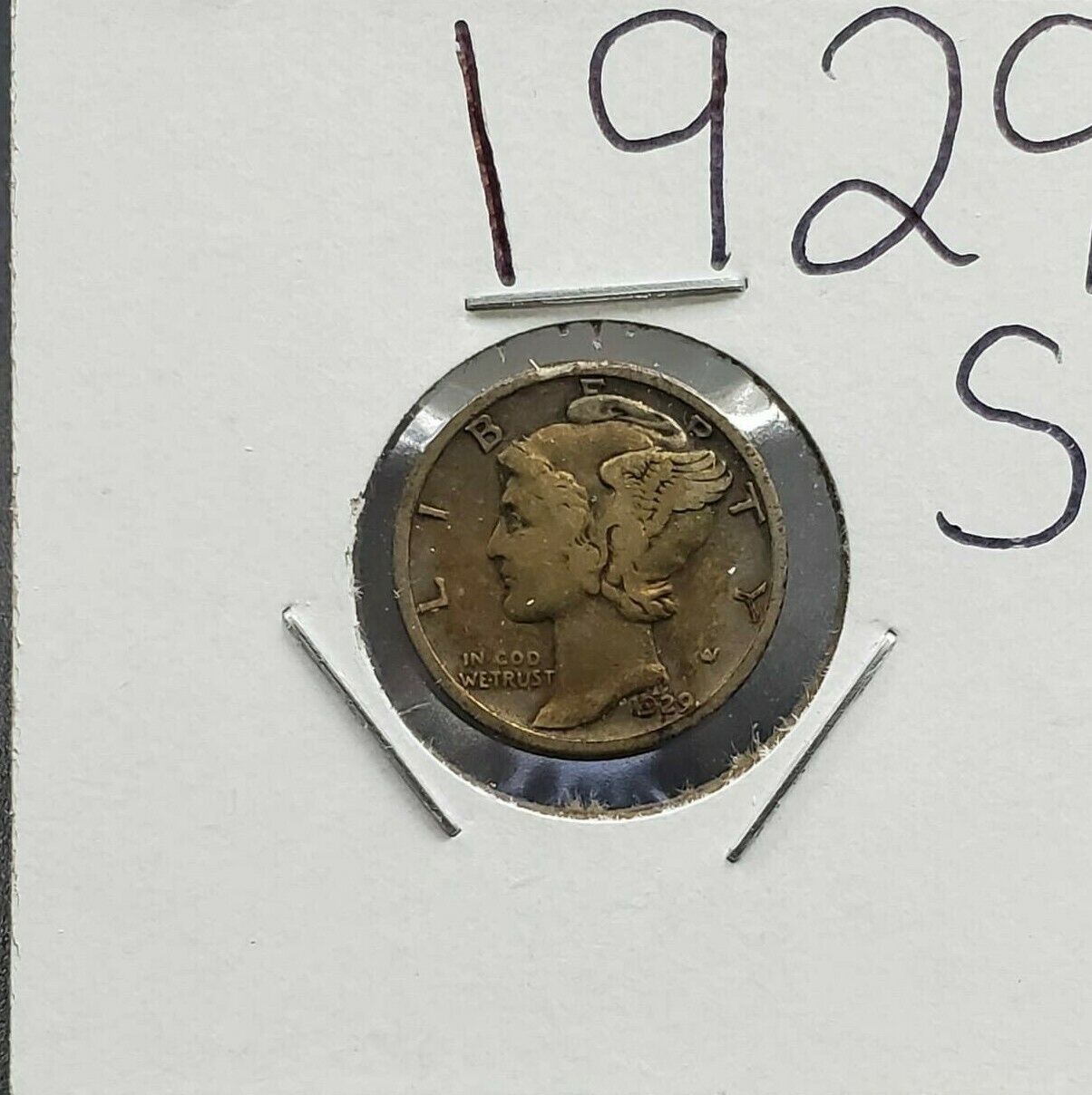1929 s Mercury Dime Coin FINE / VF RobinsonsCoinTown Combo Ship Discounts