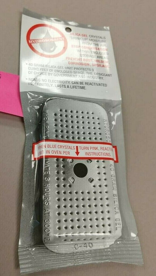 40 Gram Silica Gel Desiccant Moisture Absorber Atmospheric Coin Dehumidifier