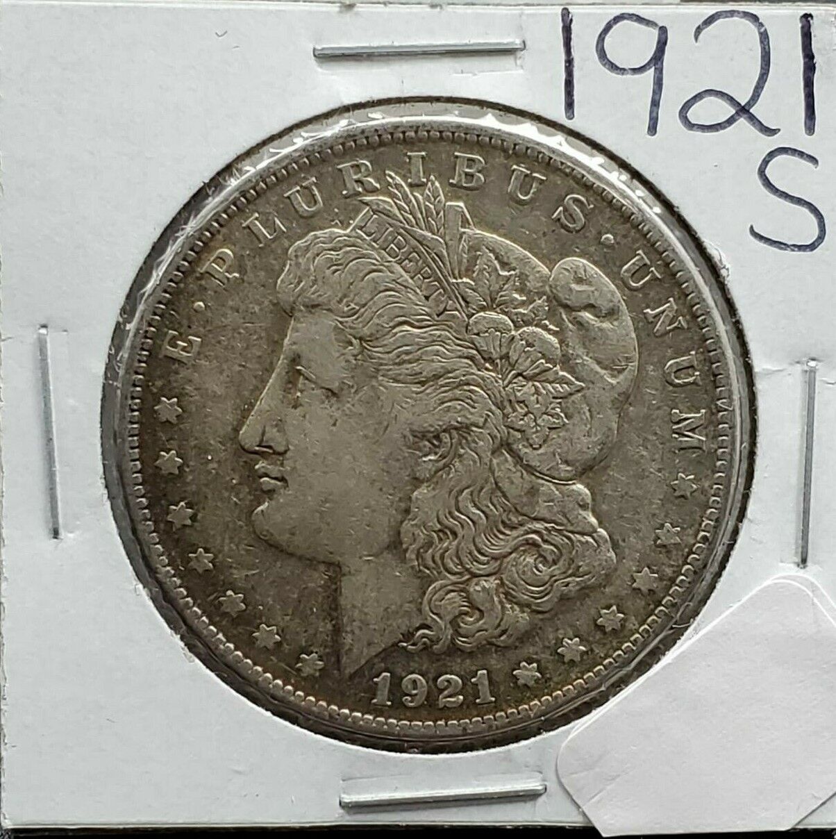 1921 S Morgan Silver EALGE Dollar Coin Choice VF / XF San Francisco 100 YEARS