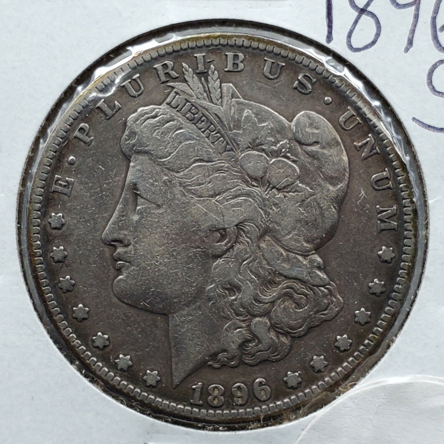 1896 S Morgan Silver Dollar Coin Choice VF VERY FINE Nice Circulated Condition