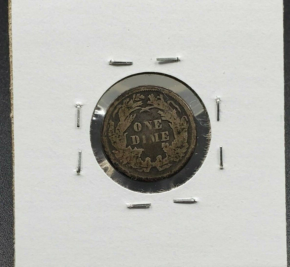 1875 P Liberty Seated Silver Dime Coin Choice Circulated Condition