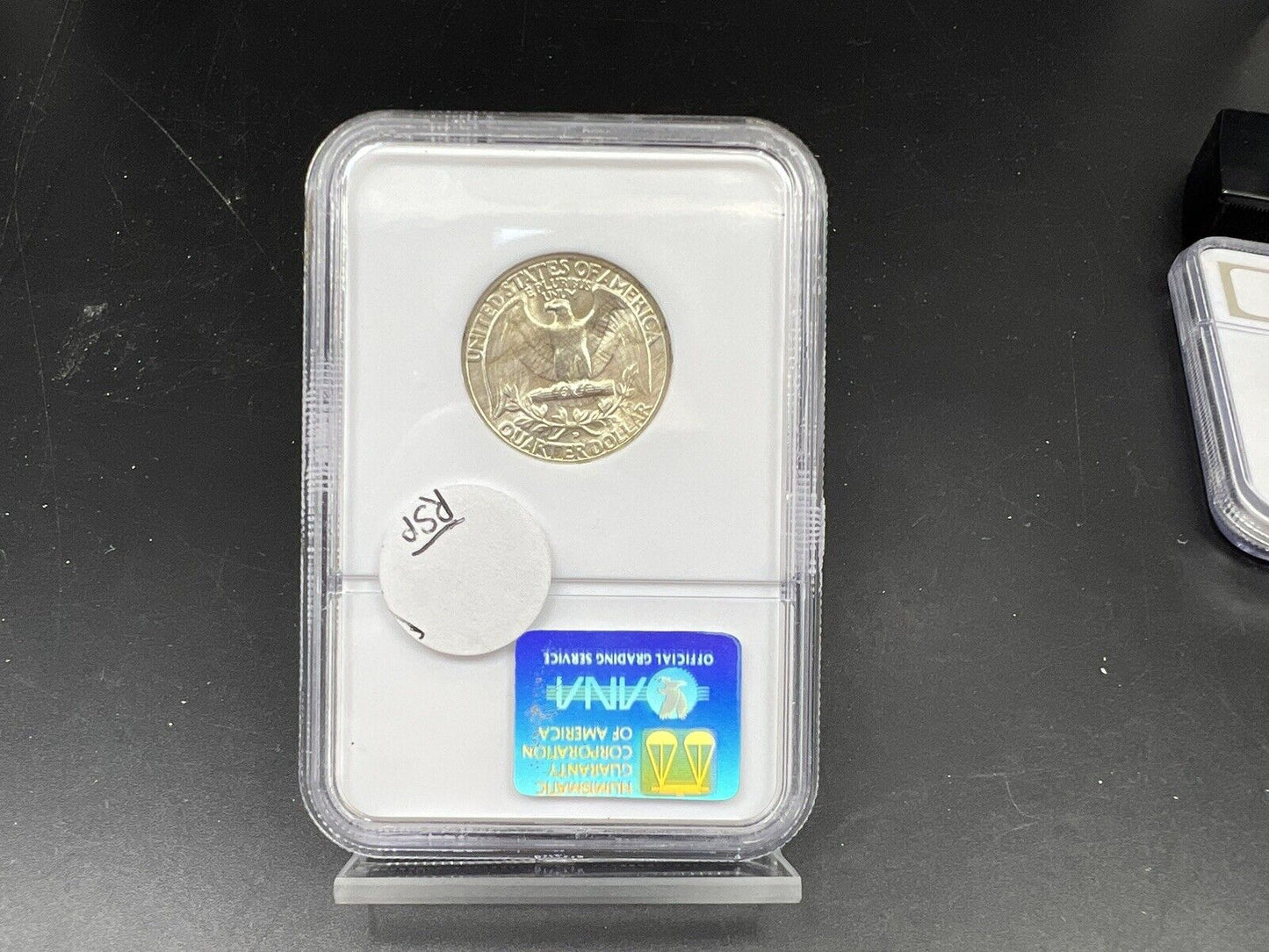 1945 D Washington Silver Quarter Coin MS67 NGC GEM BU Brown Label